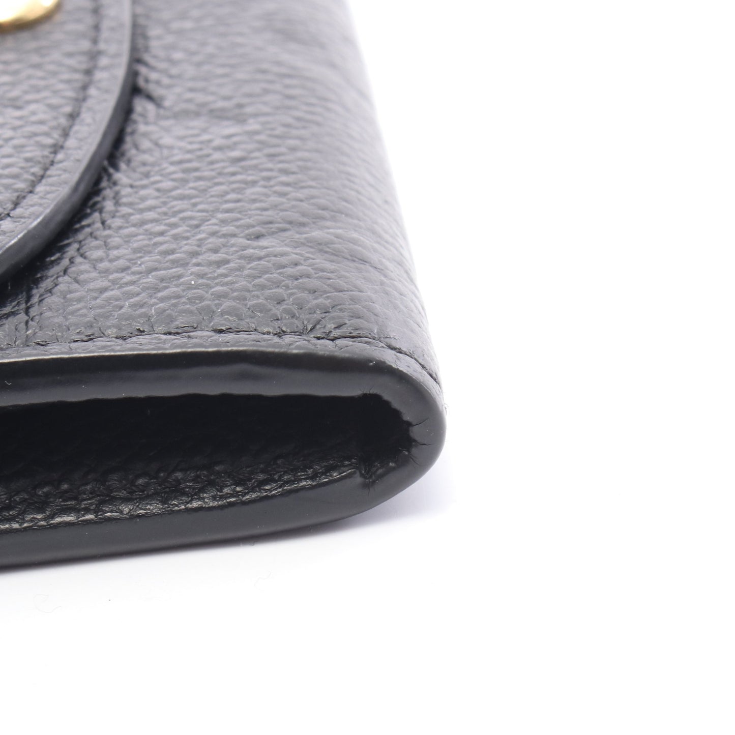 ポルトモネ ロザリ モノグラムアンプラント ノワール コインケース レザー ブラック ルイヴィトン 財布・小物 LOUIS VUITTON