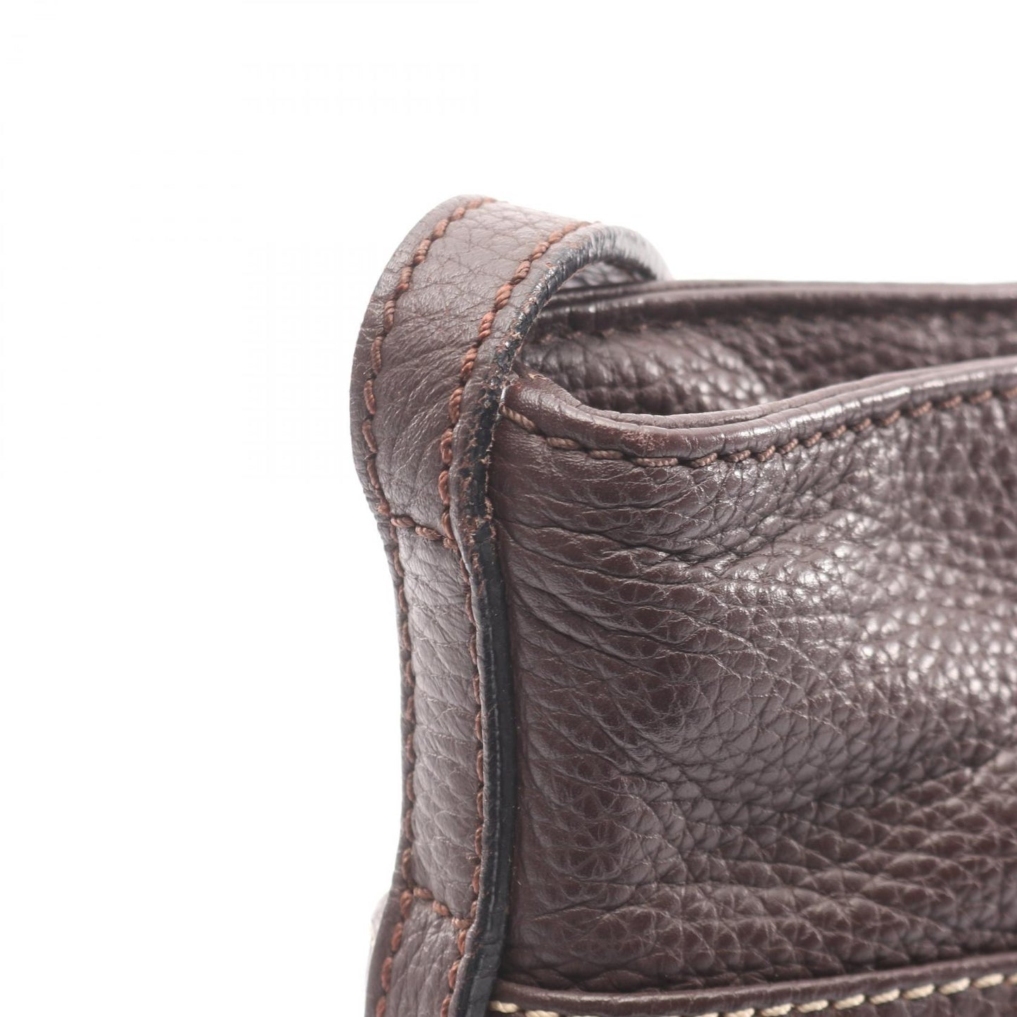 ショルダーバッグ レザー ブラウン ロエベ バッグ LOEWE