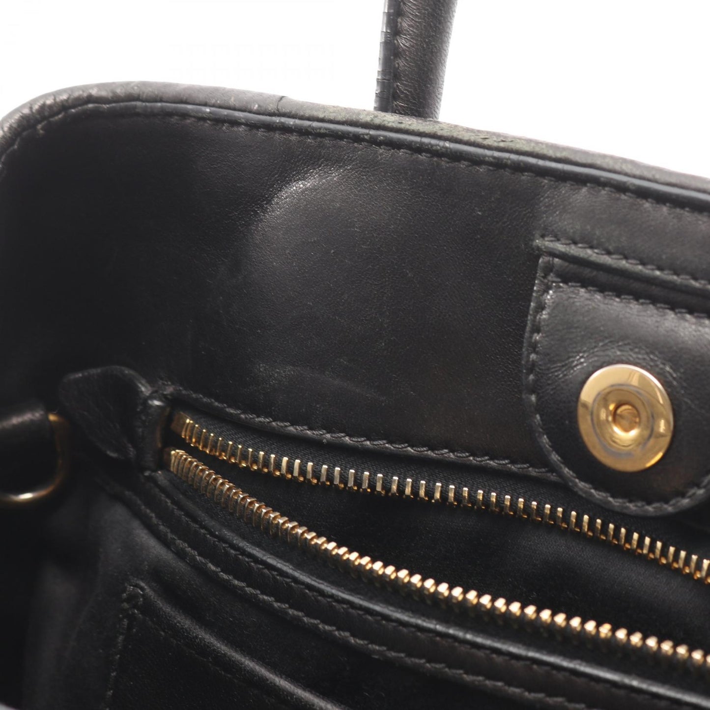 マテラッセ 2way ハンドバッグ レザー ブラック ミュウミュウ バッグ miu miu