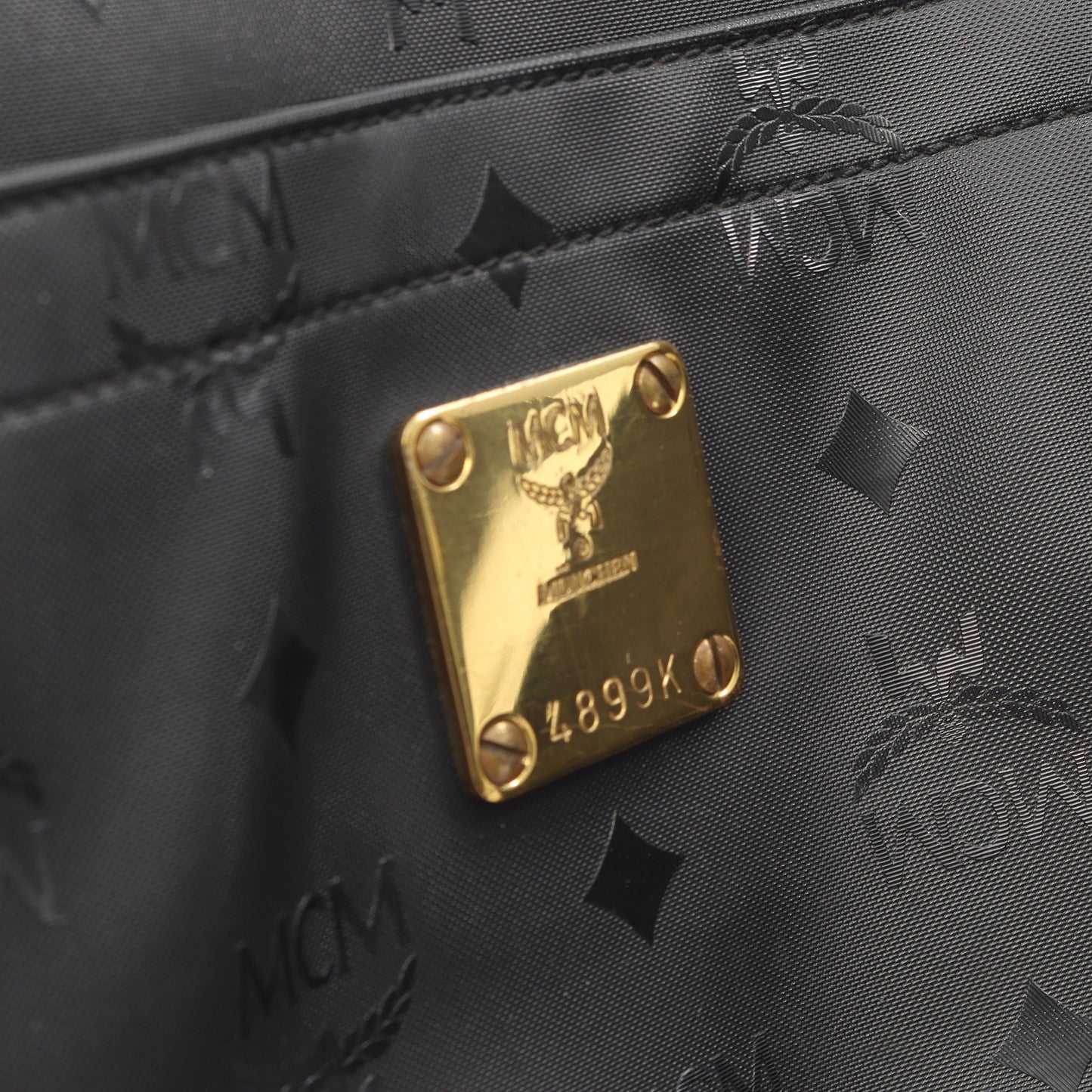 ヴィセトス ショルダーバッグ トートバッグ PVC ブラック エムシーエム バッグ MCM