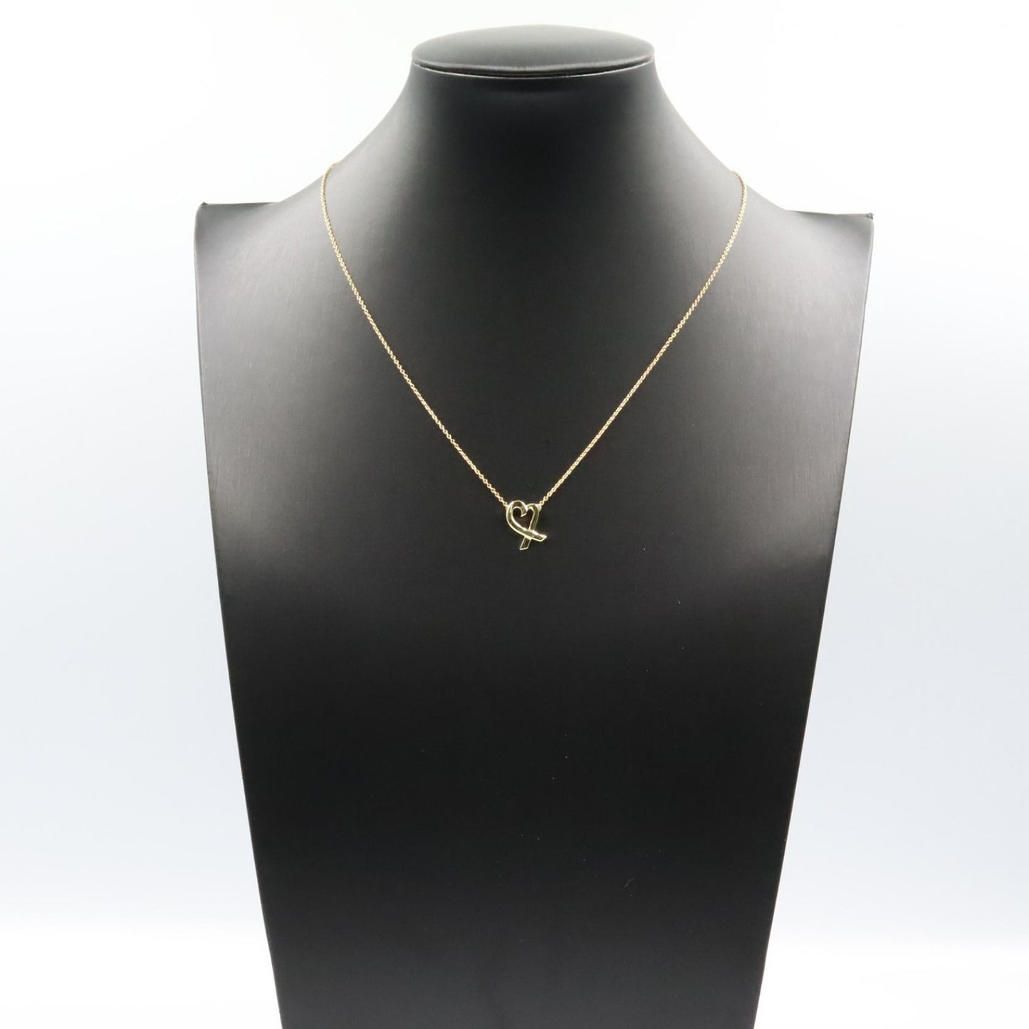 ラビングハート ネックレス ネックレス K18YG イエローゴールド ティファニー アクセサリー TIFFANY & Co.