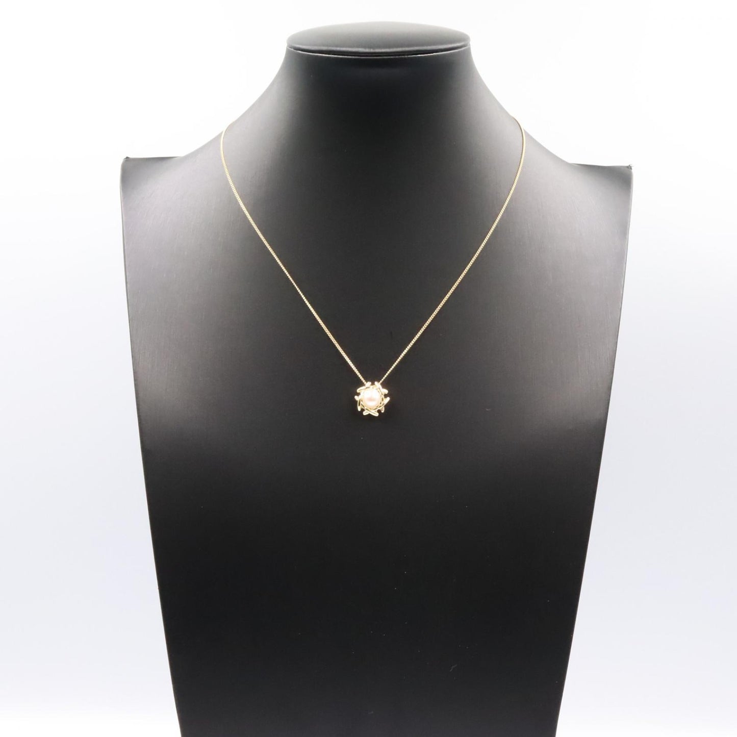 パール ネックレス ネックレス K18YG パール イエローゴールド ホワイト ティファニー アクセサリー TIFFANY & Co.