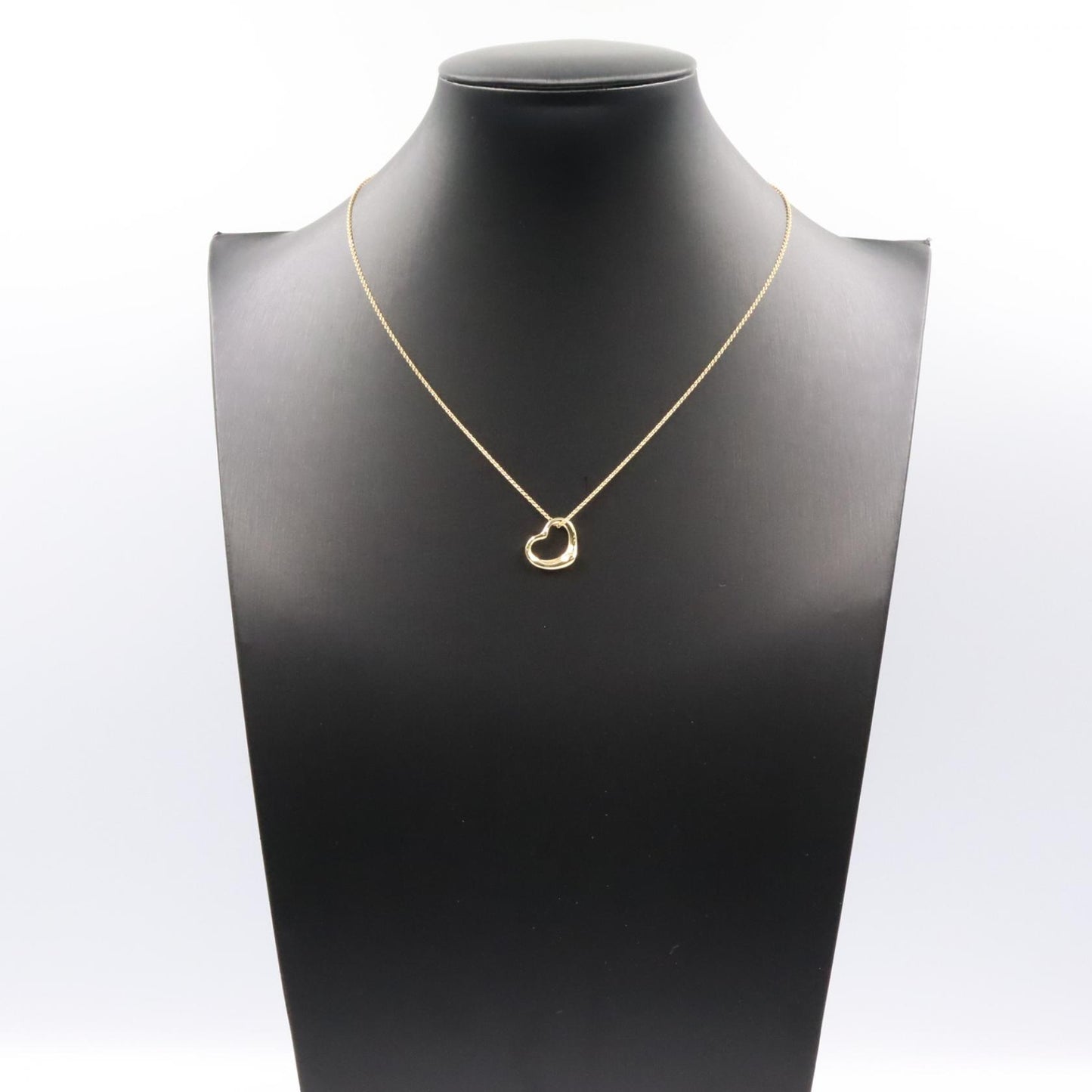 オープンハート ネックレス スモール ネックレス K18YG イエローゴールド ティファニー アクセサリー TIFFANY & Co.
