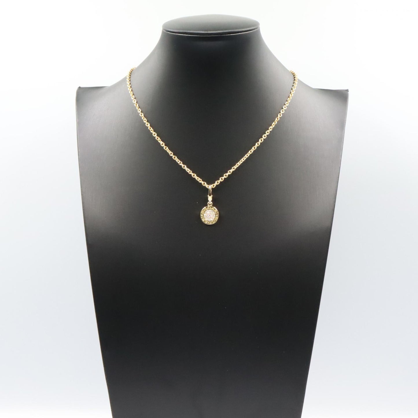 ブルガリブルガリ ダイヤ ネックレス ネックレス K18YG ダイヤモンド イエローゴールド クリア ブルガリ アクセサリー BVLGARI