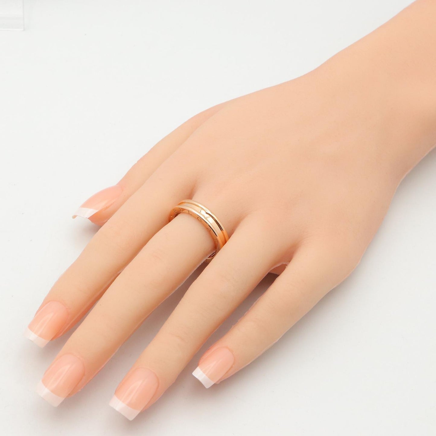 B-zero1 リング 1バンド リング 指輪 K18PG ゴールド ピンクゴールド ブルガリ アクセサリー BVLGARI