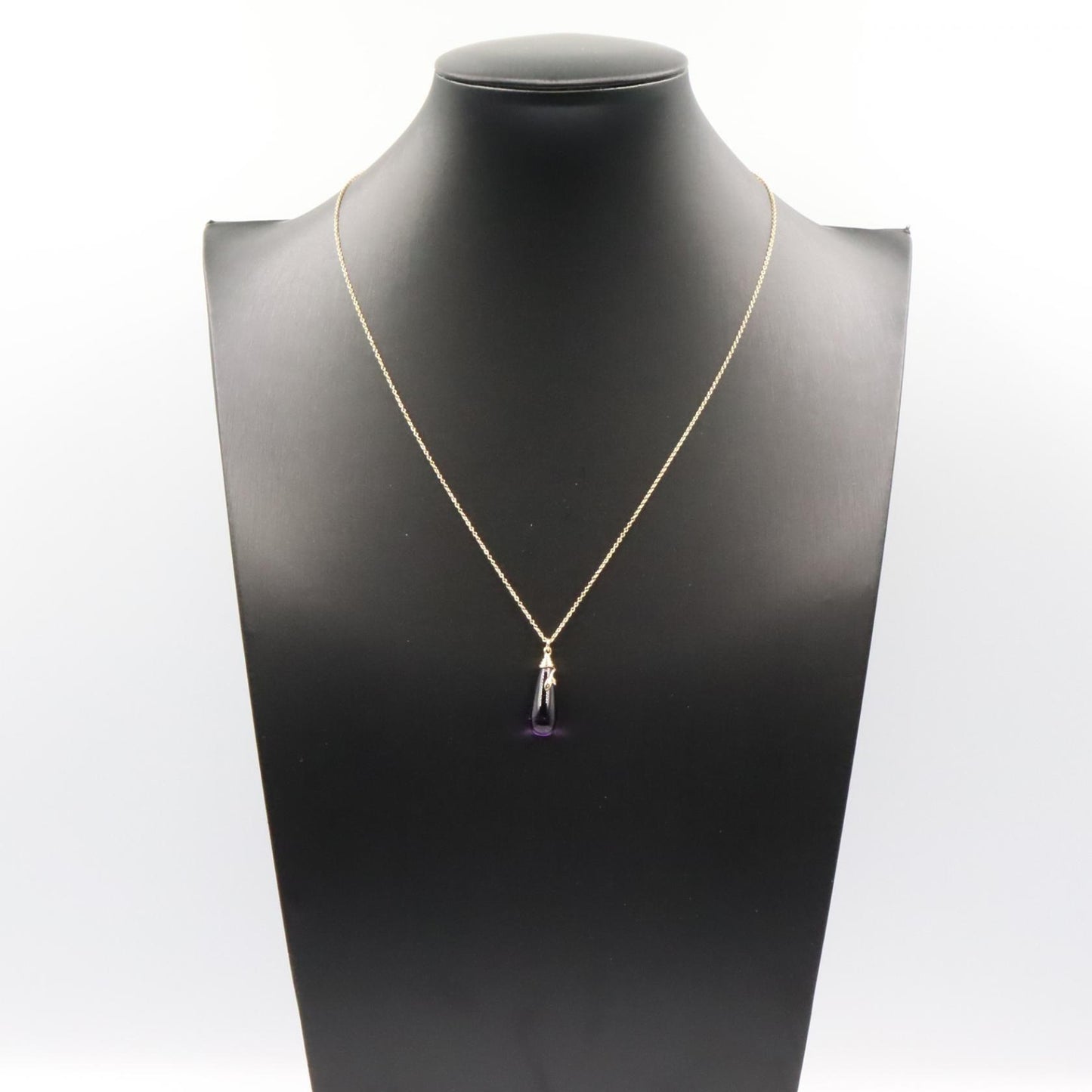 アメジスト ネックレス ネックレス K18YG アメジスト イエローゴールド パープル ティファニー アクセサリー TIFFANY & Co.