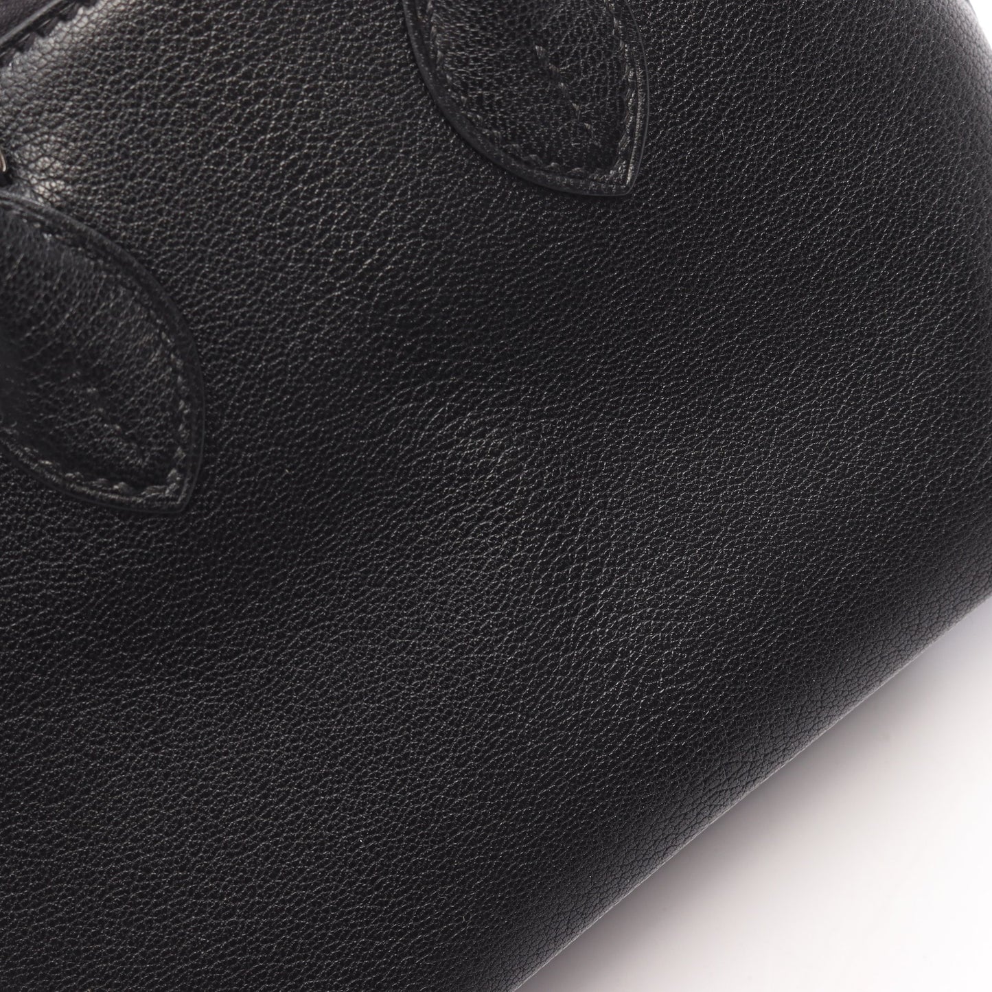 ボリード1923 ミニ 2WAY ハンドバッグ シェーブル ブラック シルバー金具 W刻印 エルメス バッグ HERMES