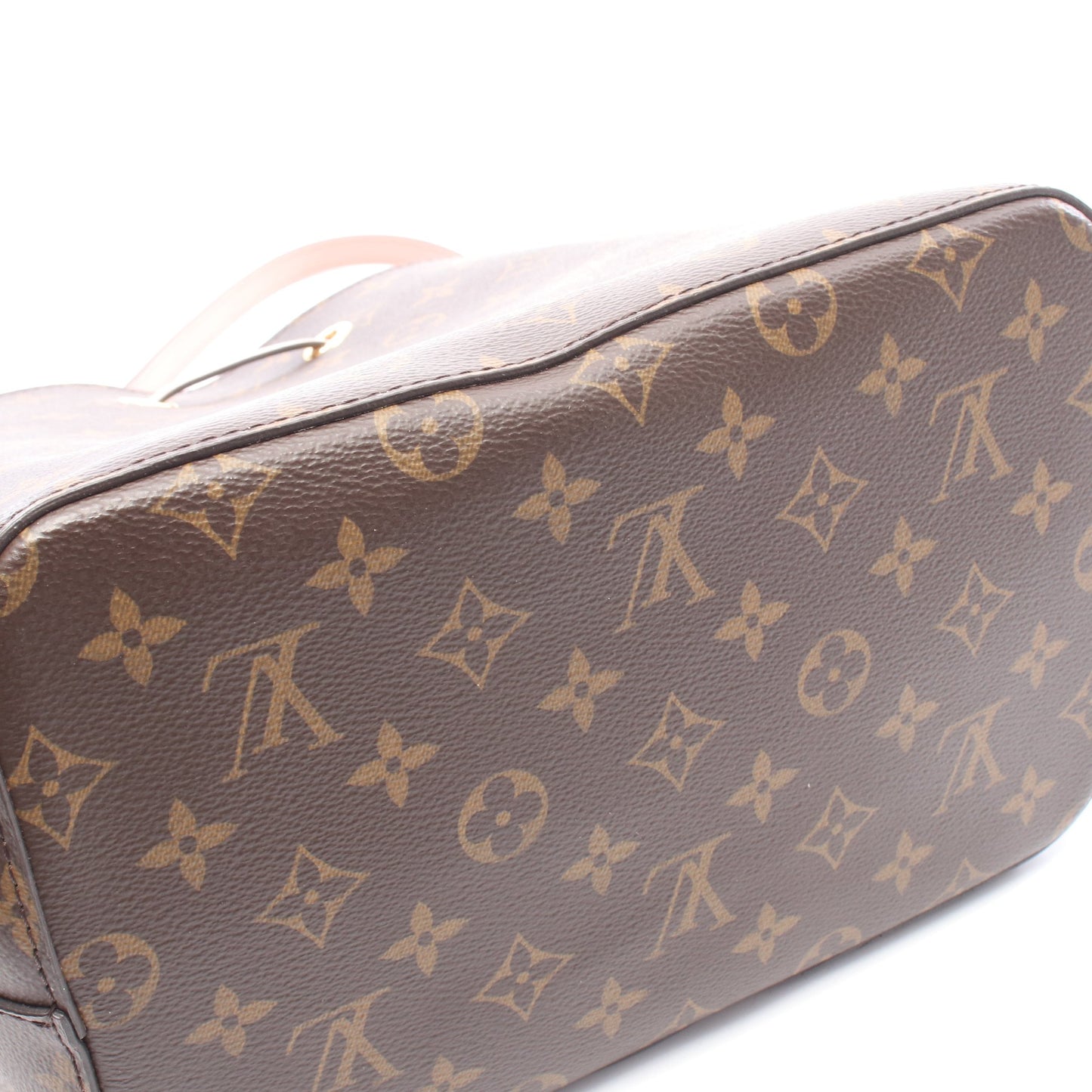 ネオノエ モノグラム ローズプードル ショルダーバッグ PVC レザー ブラウン ライトピンク ルイヴィトン バッグ LOUIS VUITTON