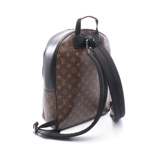 ジョッシュ モノグラムマカサー バックパック リュックサック PVC レザー ブラウン ブラック ルイヴィトン バッグ LOUIS VUITTON