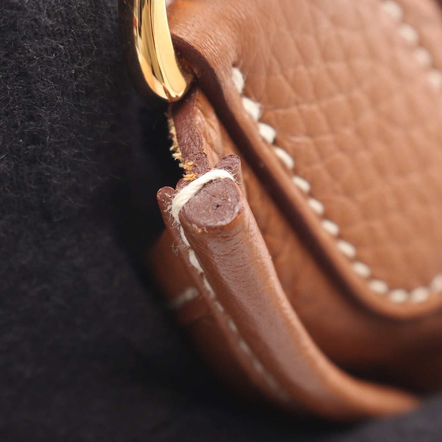 エヴリン 3 トロワ PM ゴールド ショルダーバッグ トリヨンクレマンス ブラウン ゴールド金具 K刻印 エルメス バッグ HERMES