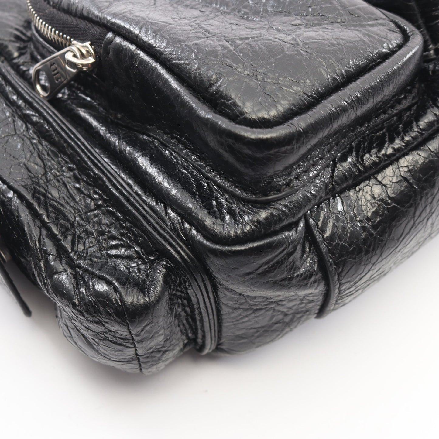 スーパービジー スモール ショルダーバッグ レザー ブラック バレンシアガ バッグ BALENCIAGA