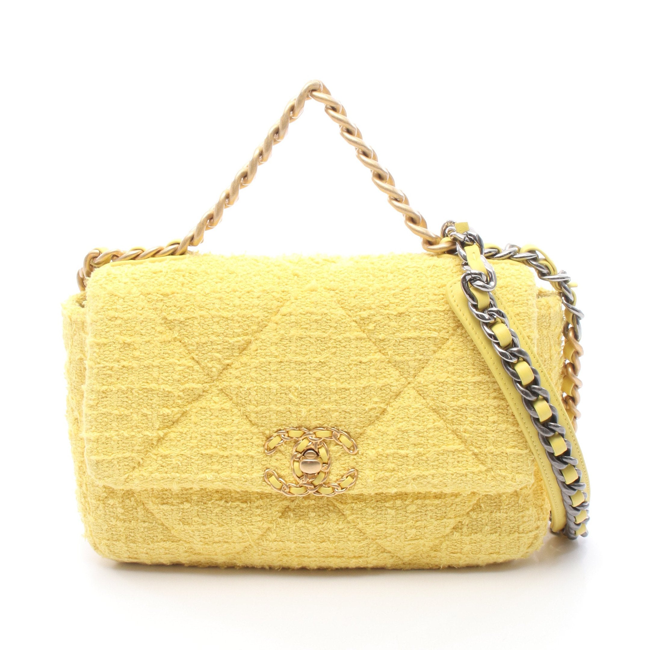 CHANELシャネル19 ディズヌフ　マトラッセ超美品 CHANEL（シャネル） ショルダーバッグ ディズヌフ マトラッセ CHANEL19