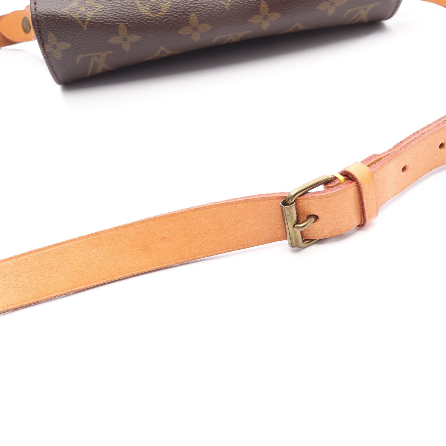 カルトシエールMM モノグラム ショルダーバッグ PVC レザー ブラウン ルイヴィトン バッグ LOUIS VUITTON