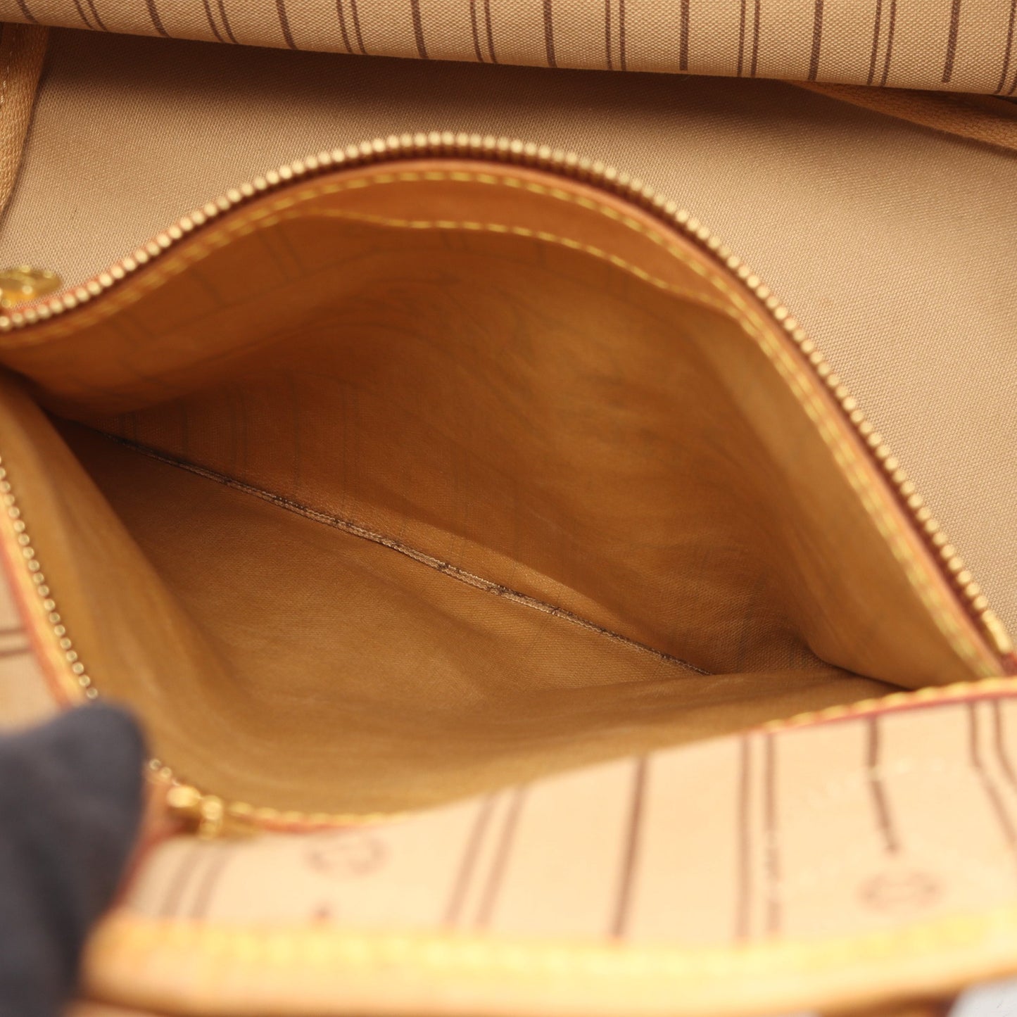 ネヴァーフルMM モノグラム ショルダーバッグ トートバッグ PVC レザー ブラウン ルイヴィトン バッグ LOUIS VUITTON