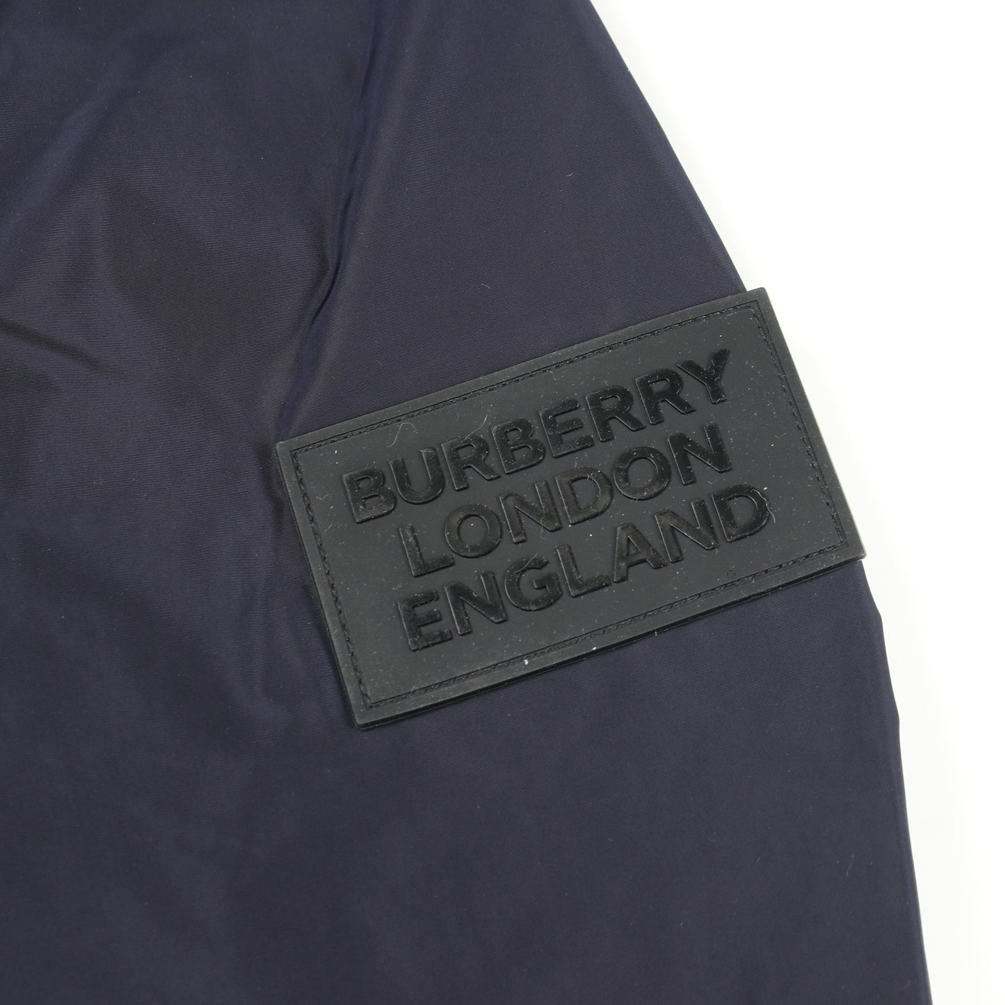 フード付き ジップアップ ジャケット ネイビー バーバリー アウター BURBERRY