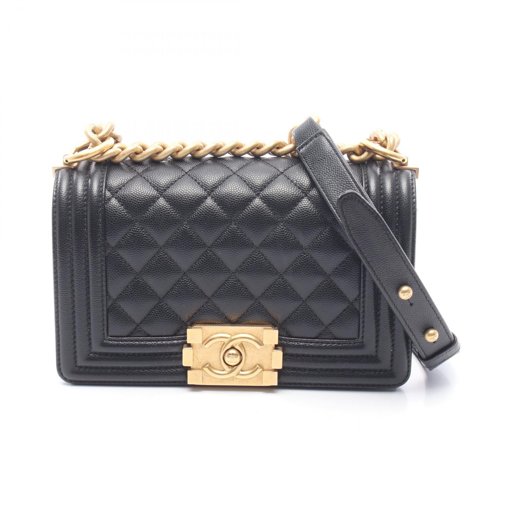ボーイシャネルショルダーバッグ確実正規品 BOY CHANEL シャネル チェーンショルダーバッグ ボーイシャネル
