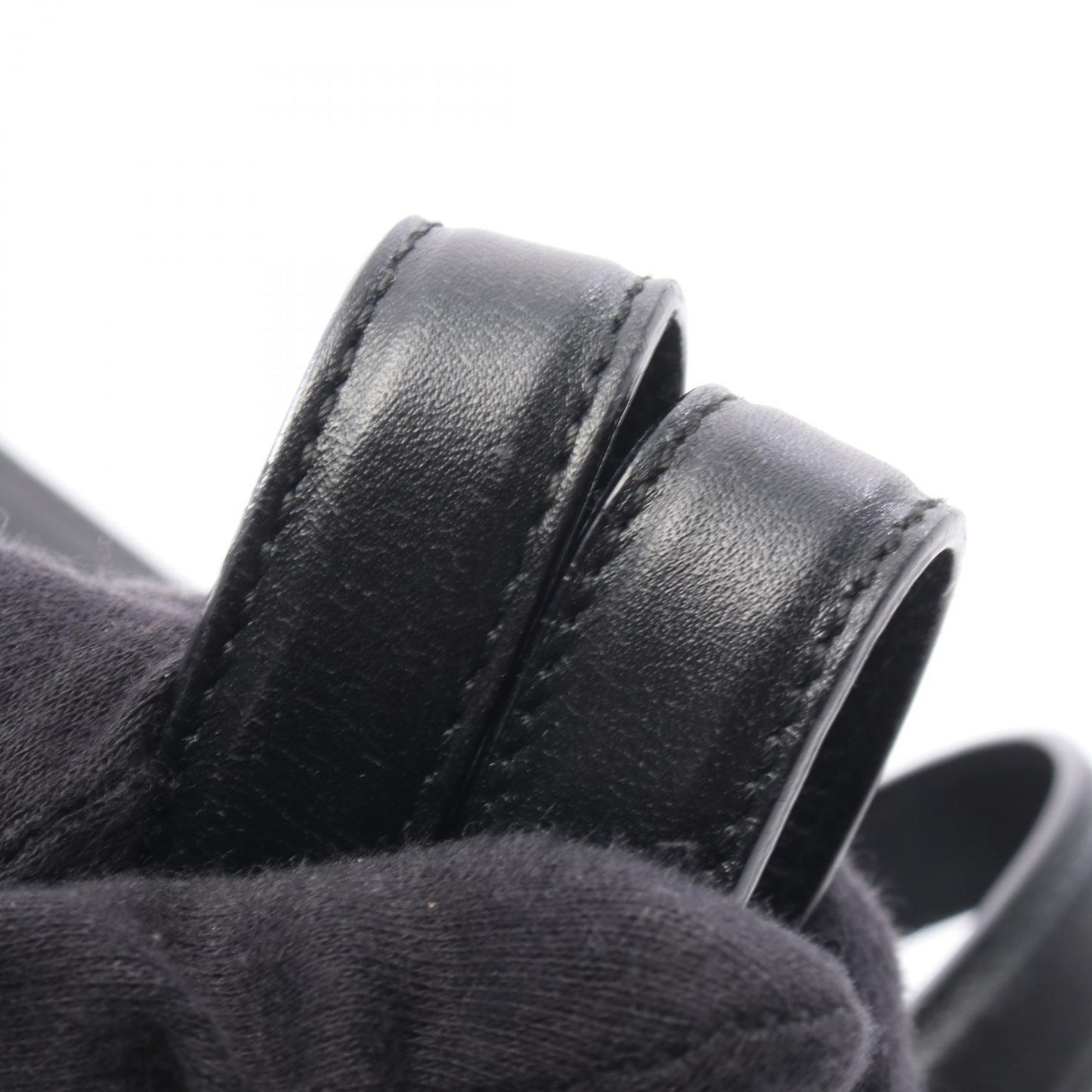 ヴァラリボン ショルダーバッグ レザー ブラック サルヴァトーレフェラガモ バッグ Salvatore Ferragamo