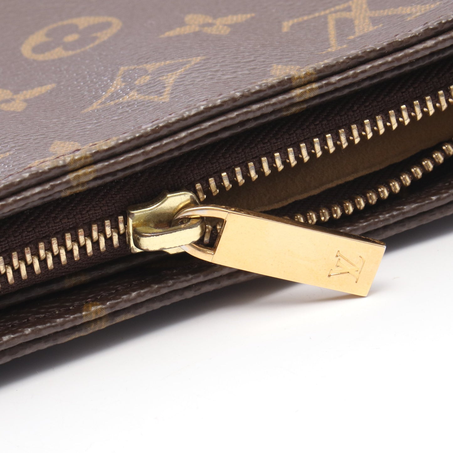 ルーピングGM モノグラム ショルダーバッグ PVC レザー ブラウン ルイヴィトン バッグ LOUIS VUITTON