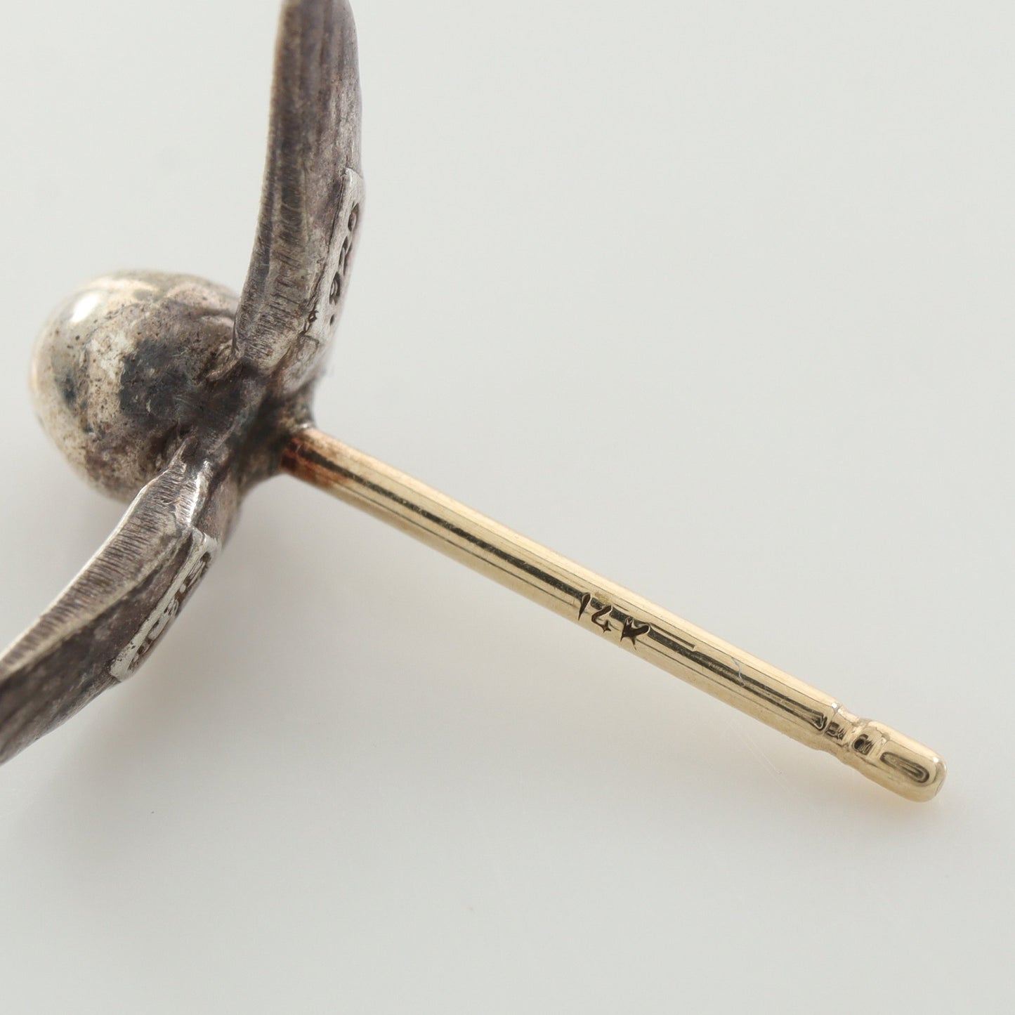 FOTI MAHALIA ピアス SV925 K14YG シルバー イエローゴールド クロムハーツ アクセサリー Chrome Hearts