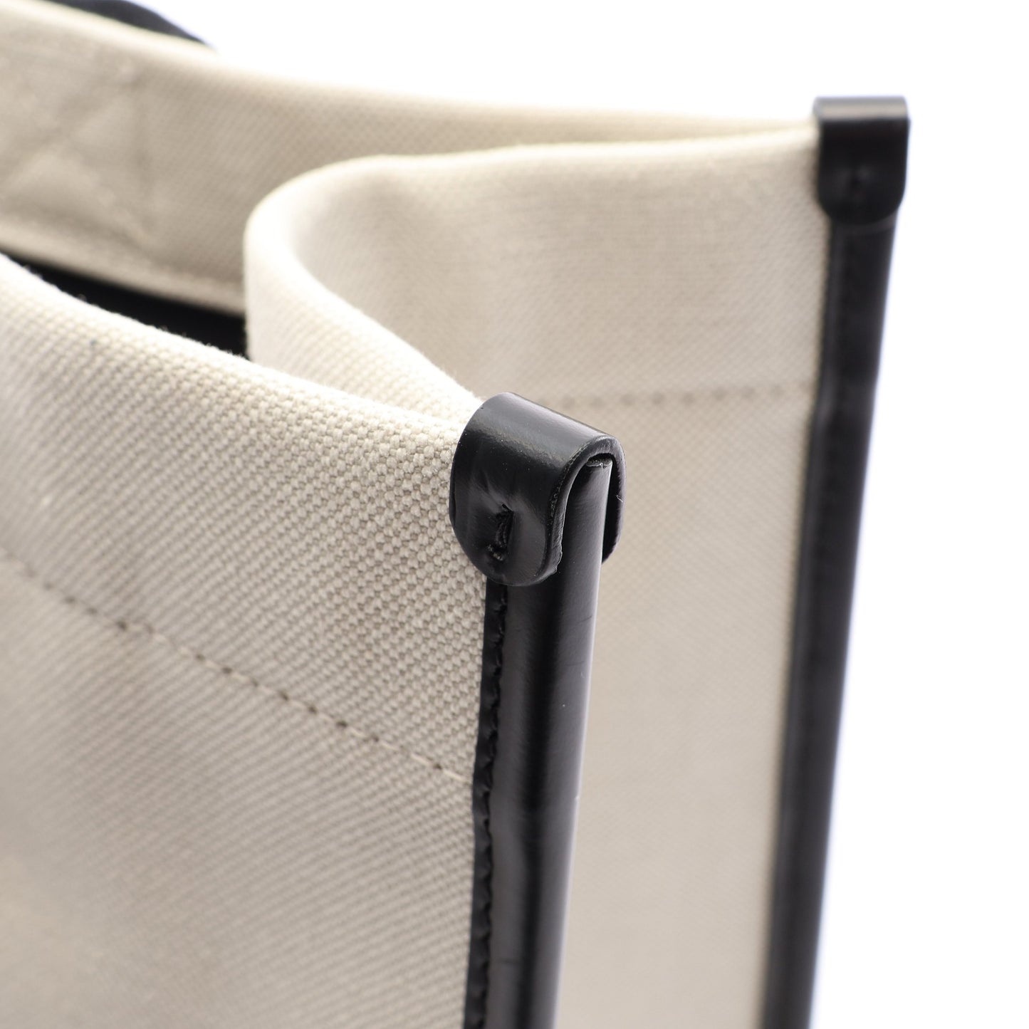 HARDWARE TOTE ハードウェア 2WAY ハンドバッグ トートバッグ キャンバス レザー オフホワイト ブラック バレンシアガ
