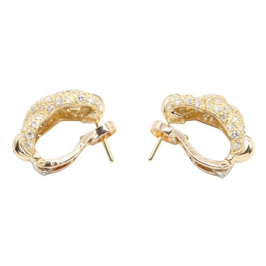 トルネード ダイヤ ピアス ピアス ダイヤモンド K18YG イエローゴールド クリア カルティエ アクセサリー Cartier