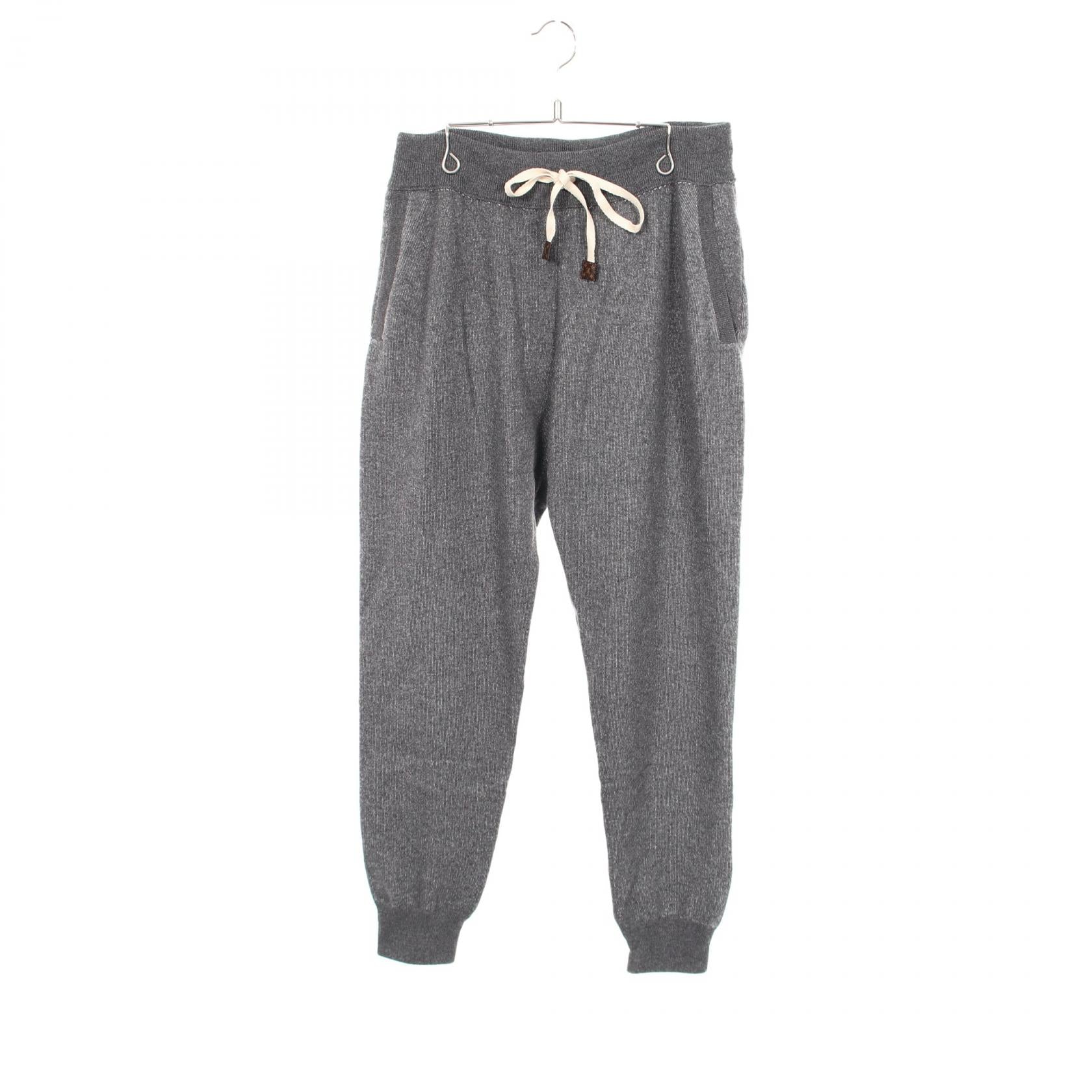 ニット ジョガーパンツ カシミヤ グレー ルイヴィトン – RECLO