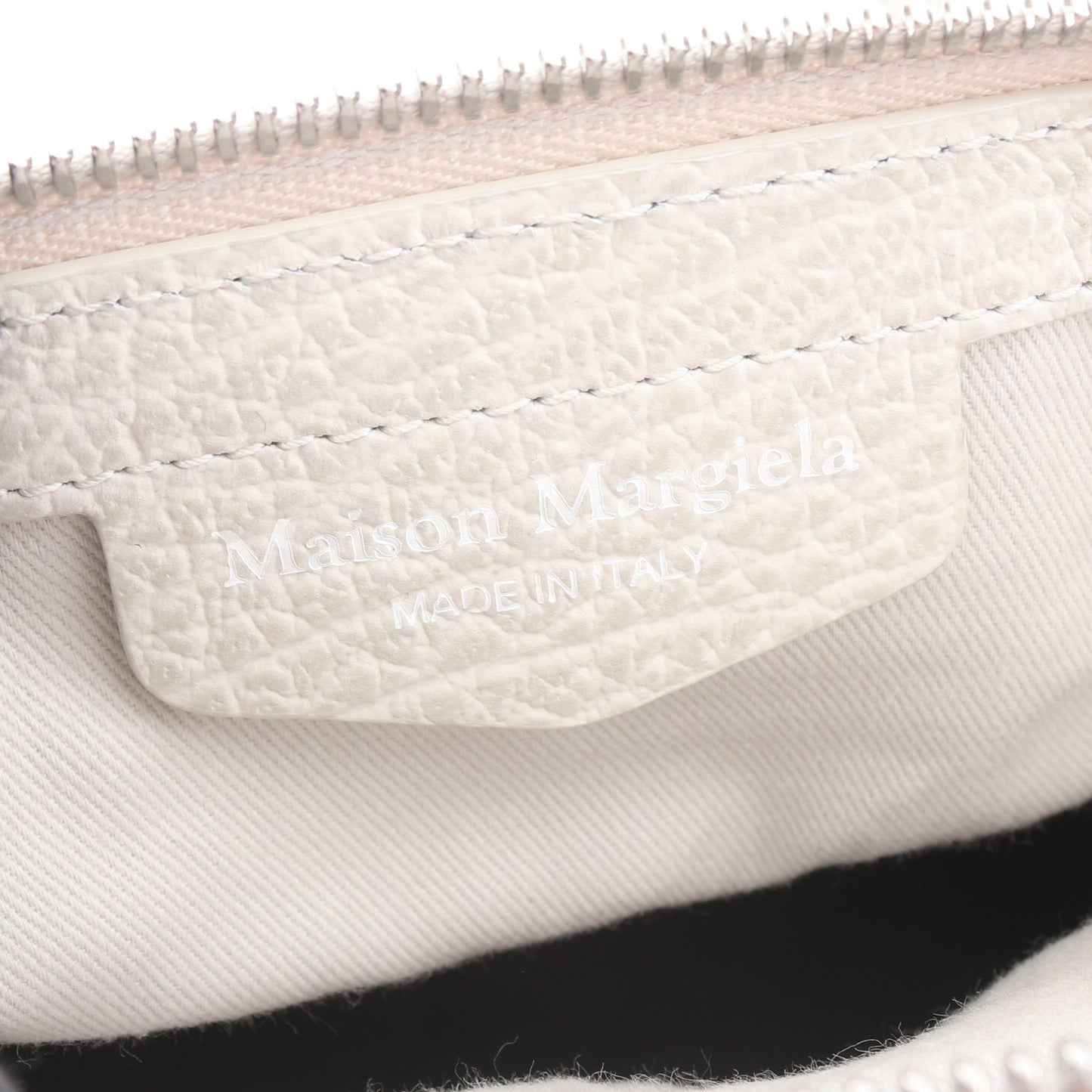 5AC ミニバッグ 2WAY ハンドバッグ レザー オフホワイト メゾンマルジェラ バッグ Maison Margiela