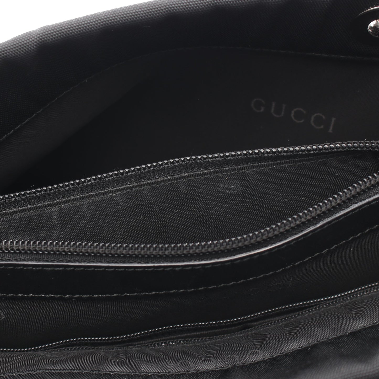 バンブー ハンドバッグ トートバッグ ナイロン ブラック グッチ バッグ GUCCI