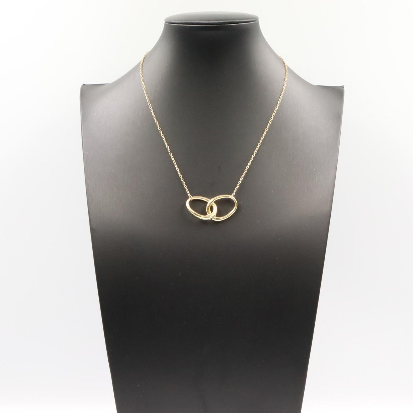 ダブルループ ネックレス ネックレス K18YG イエローゴールド ティファニー アクセサリー TIFFANY & Co.