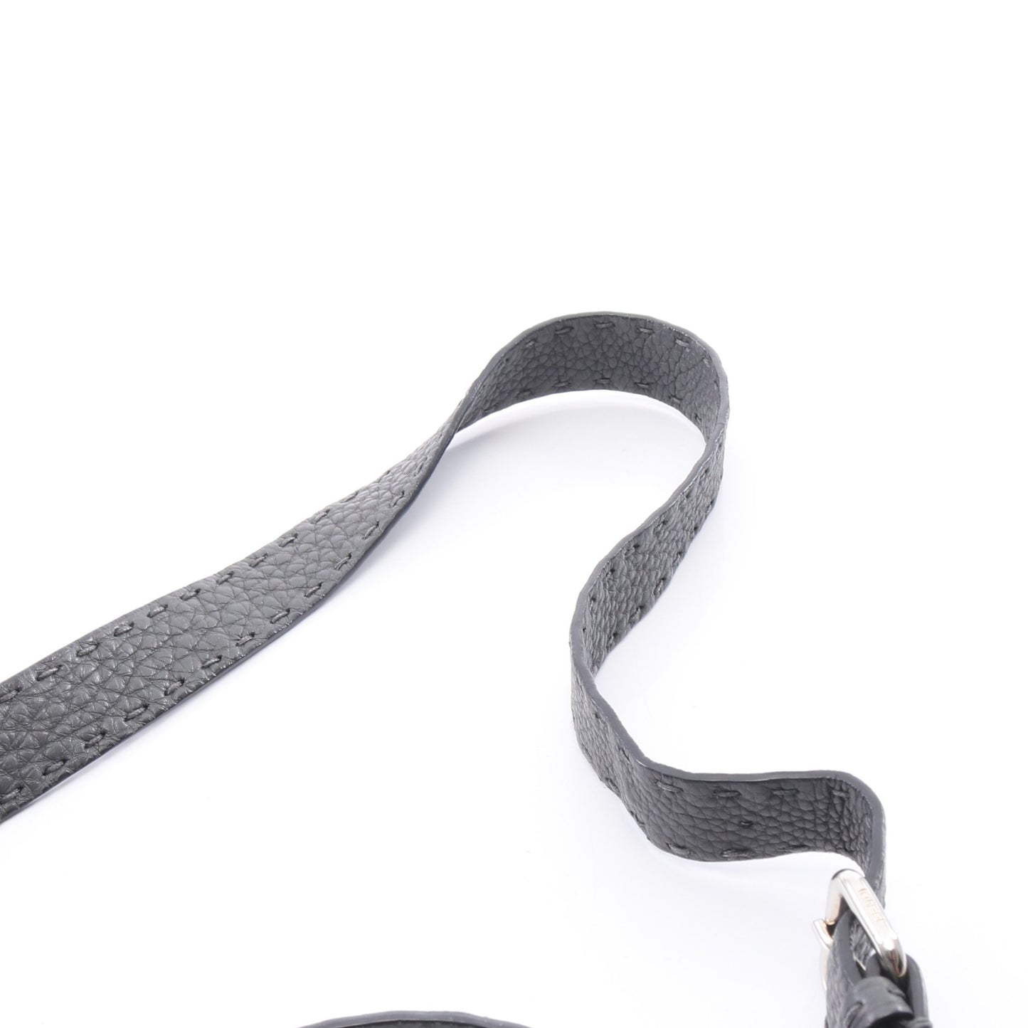 ピーカブー レギュラー セレリア 2WAY ハンドバッグ レザー ダークグレー フェンディ バッグ FENDI