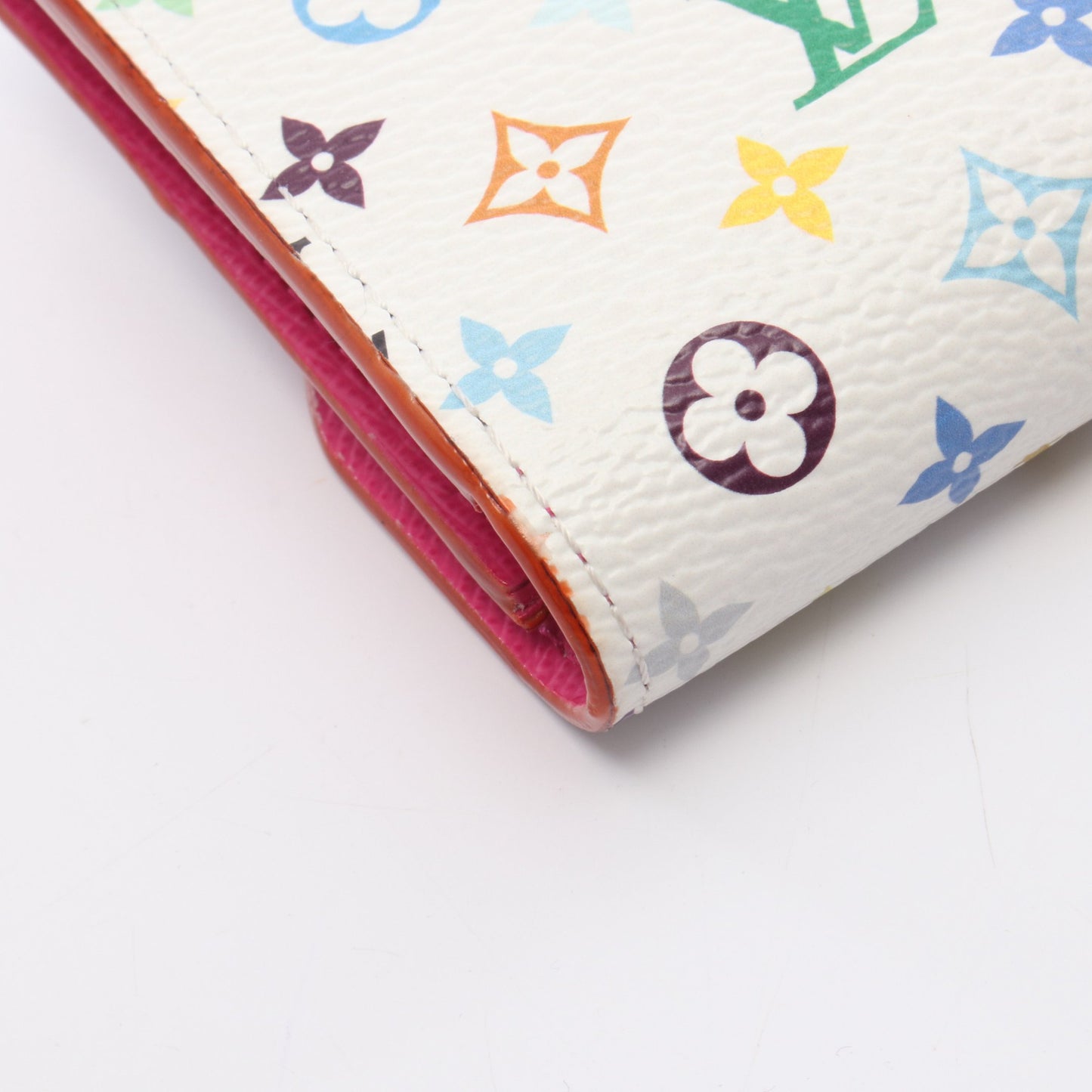 LV × TM ポルトモネ ロザリ モノグラムマルチカラー ブロン コインケース PVC ホワイト ルイヴィトン 財布・小物 LOUIS VUITTON