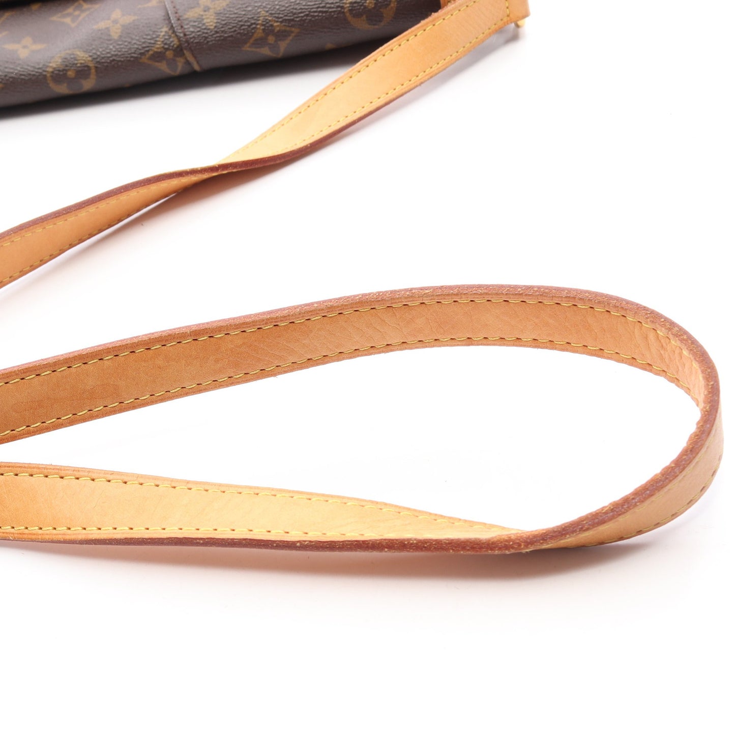 メニルモンタンMM モノグラム ショルダーバッグ PVC レザー ブラウン ルイヴィトン バッグ LOUIS VUITTON