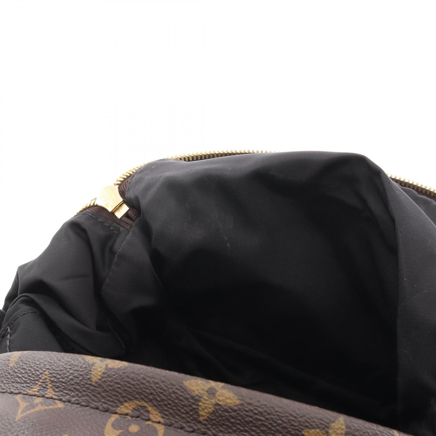 パームスプリングスPM モノグラム バックパック リュックサック PVC レザー ブラウン ブラック ルイヴィトン バッグ LOUIS VUITTON
