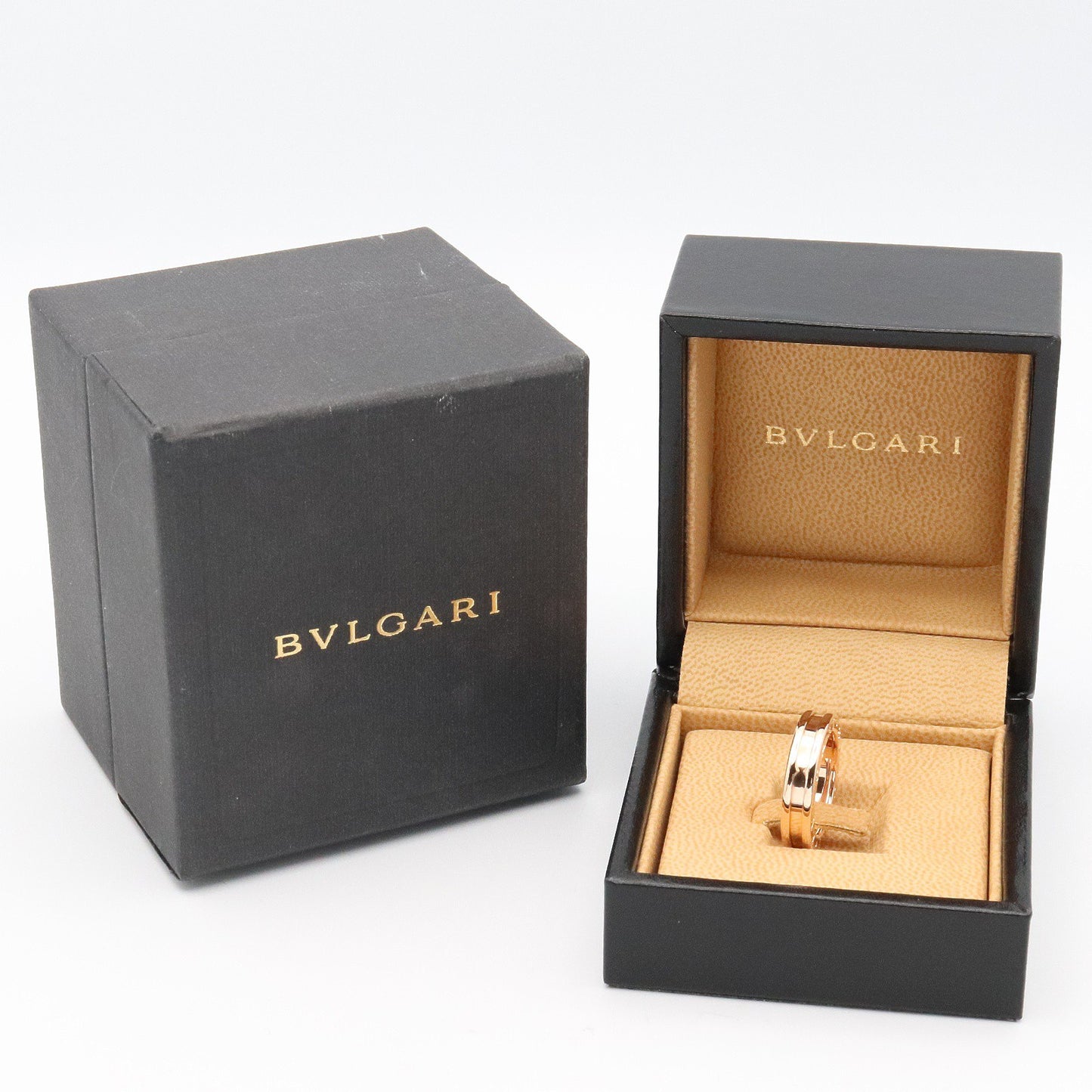 B-zero1 リング 1バンド リング 指輪 K18PG ゴールド ピンクゴールド ブルガリ アクセサリー BVLGARI