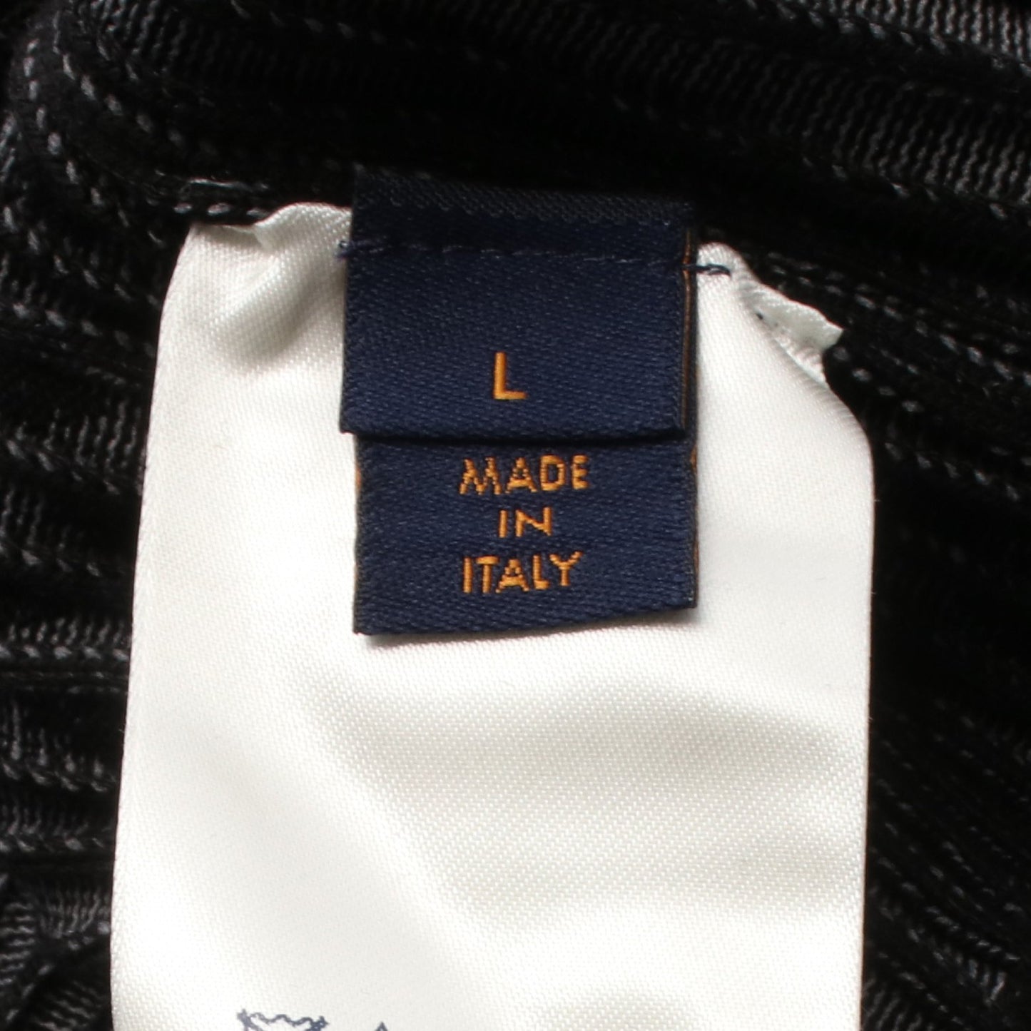 ディストーテッド ダミエ クルーネック ニット コットン ブラック グレー ルイヴィトン トップス LOUIS VUITTON