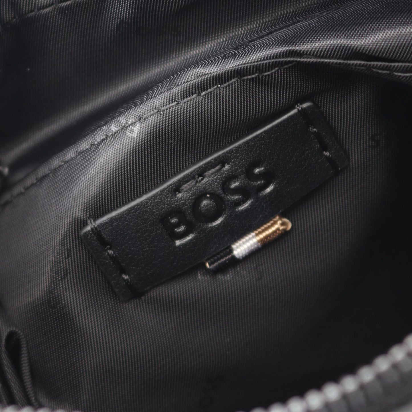 Ray N NS ZIP ショルダーバッグ その他 フェイクレザー ブラック ヒューゴボス バッグ HUGO BOSS