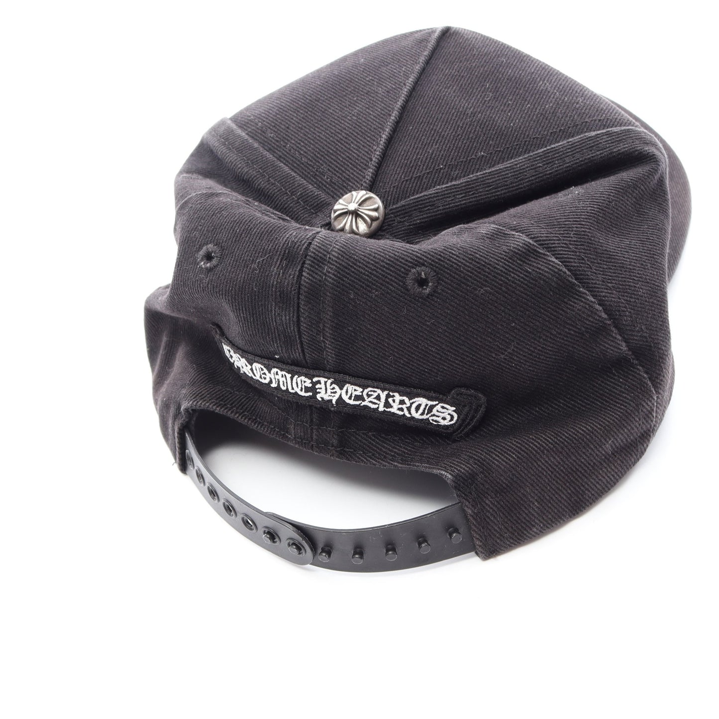 Cross Waxed Denim クロス刺繍 キャップ コットン ブラック クロムハーツ 財布・小物 Chrome Hearts