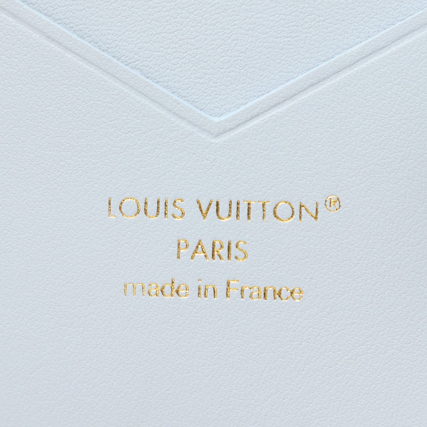 LV ヴェルティカル ウォレット コンパクト ブルーオランプ 二つ折り財布 レザー ライトブルー ルイヴィトン 財布・小物 LOUIS VUITTON