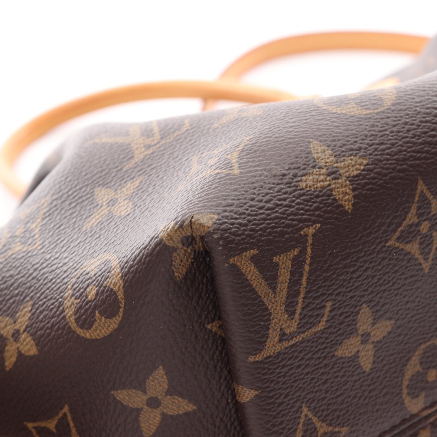テュレンMM モノグラム 2WAY ハンドバッグ PVC レザー ブラウン ルイヴィトン バッグ LOUIS VUITTON