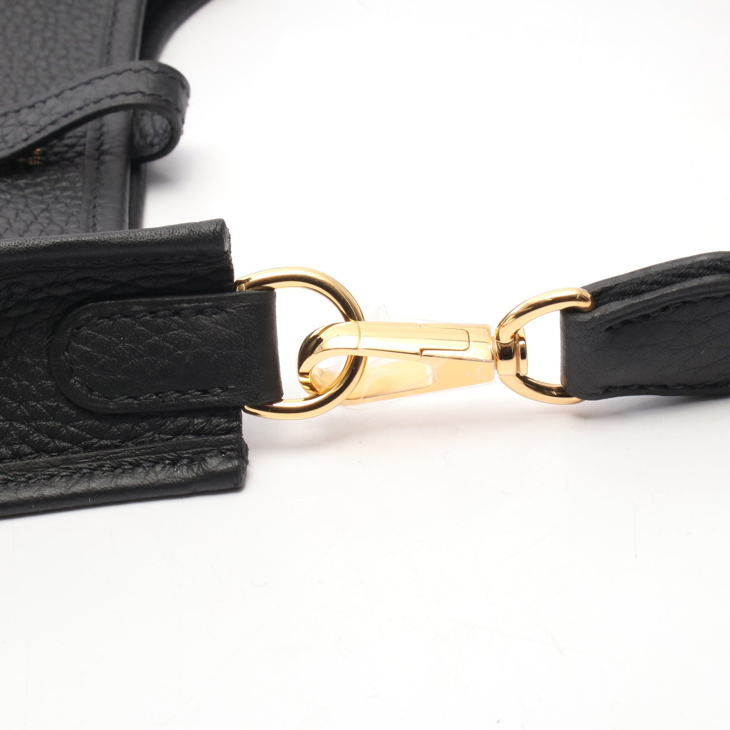 エヴリンTPM ショルダーバッグ トリヨンクレマンス ブラック ゴールド金具 G刻印 エルメス バッグ HERMES