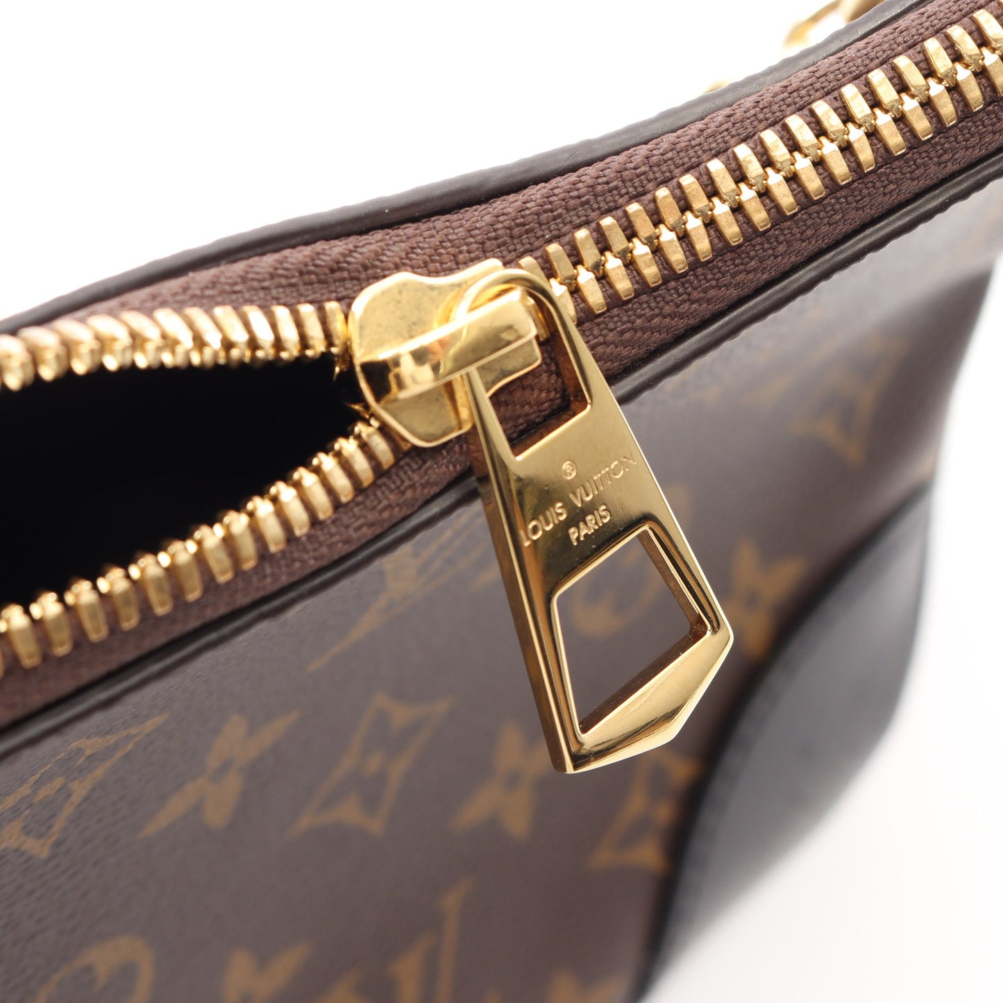 ブーローニュ NM モノグラム ノワール 2WAY チェーンハンドバッグ PVC レザー ブラウン ブラック ルイヴィトン バッグ LOUIS VUITTON