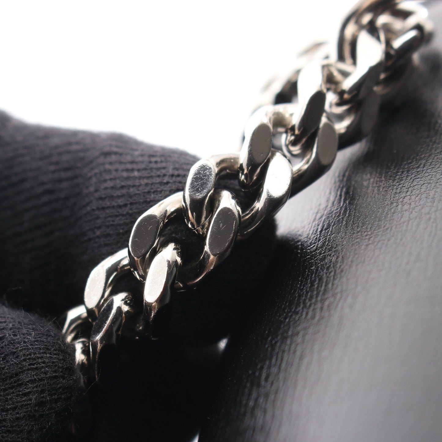 サンセット チェーンショルダーバッグ レザー ブラック サンローランパリ バッグ SAINT LAURENT PARIS