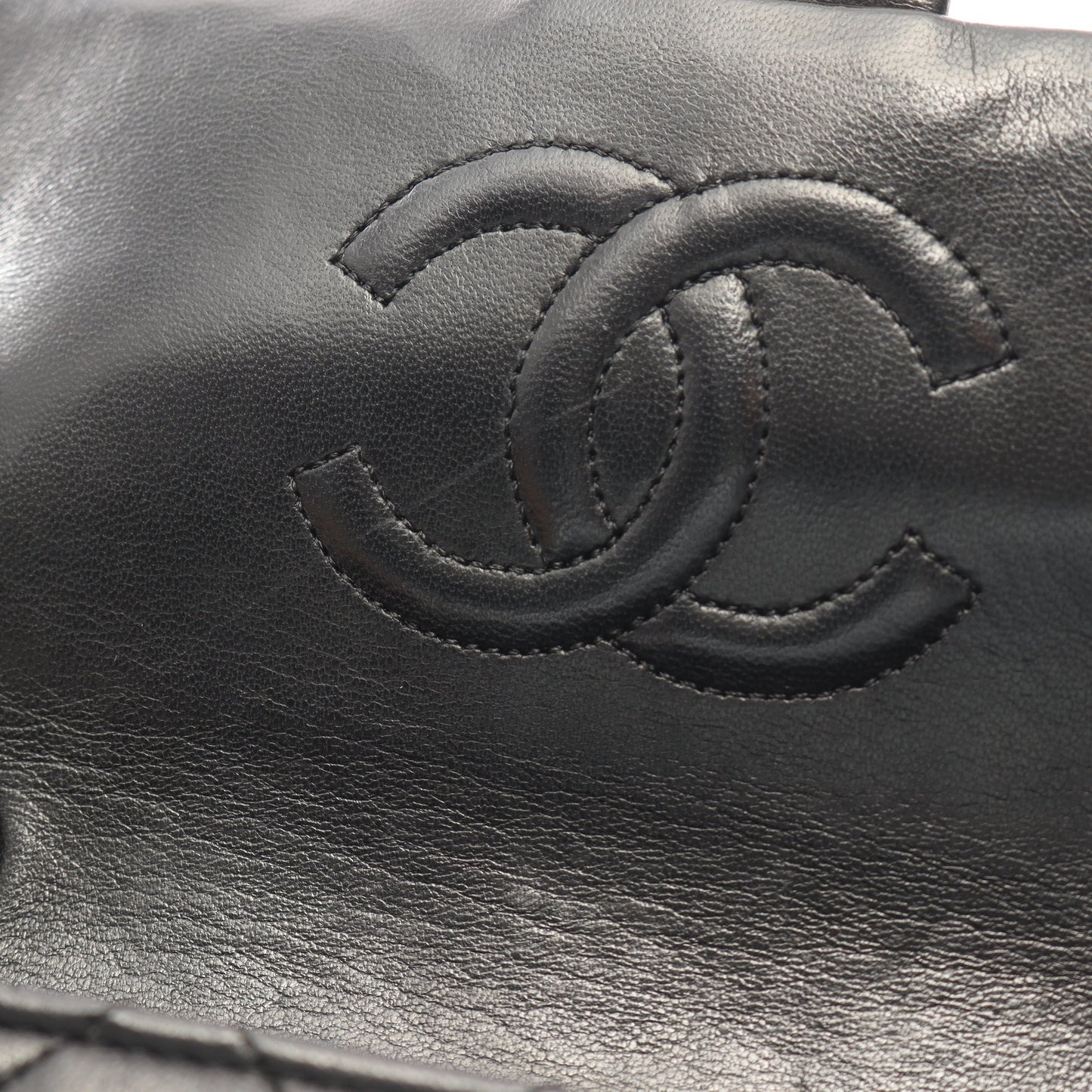 ミニマトラッセ20 チェーンショルダーバッグ ラムスキン ブラック ゴールド金具 ヴィンテージ シャネル バッグ CHANEL