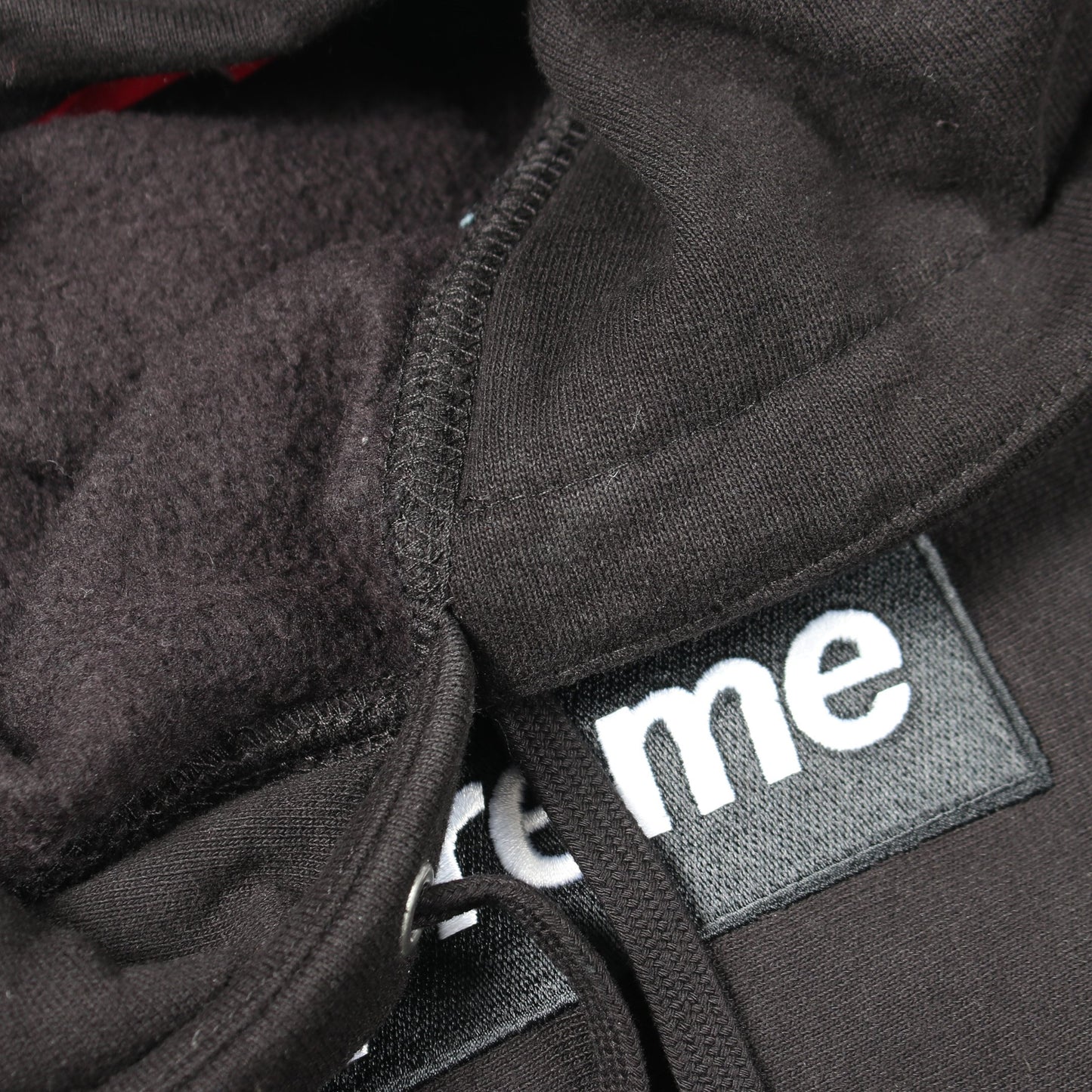 Box Logo Hooded Sweatshirt プルオーバーパーカー コットン ブラック シュプリーム