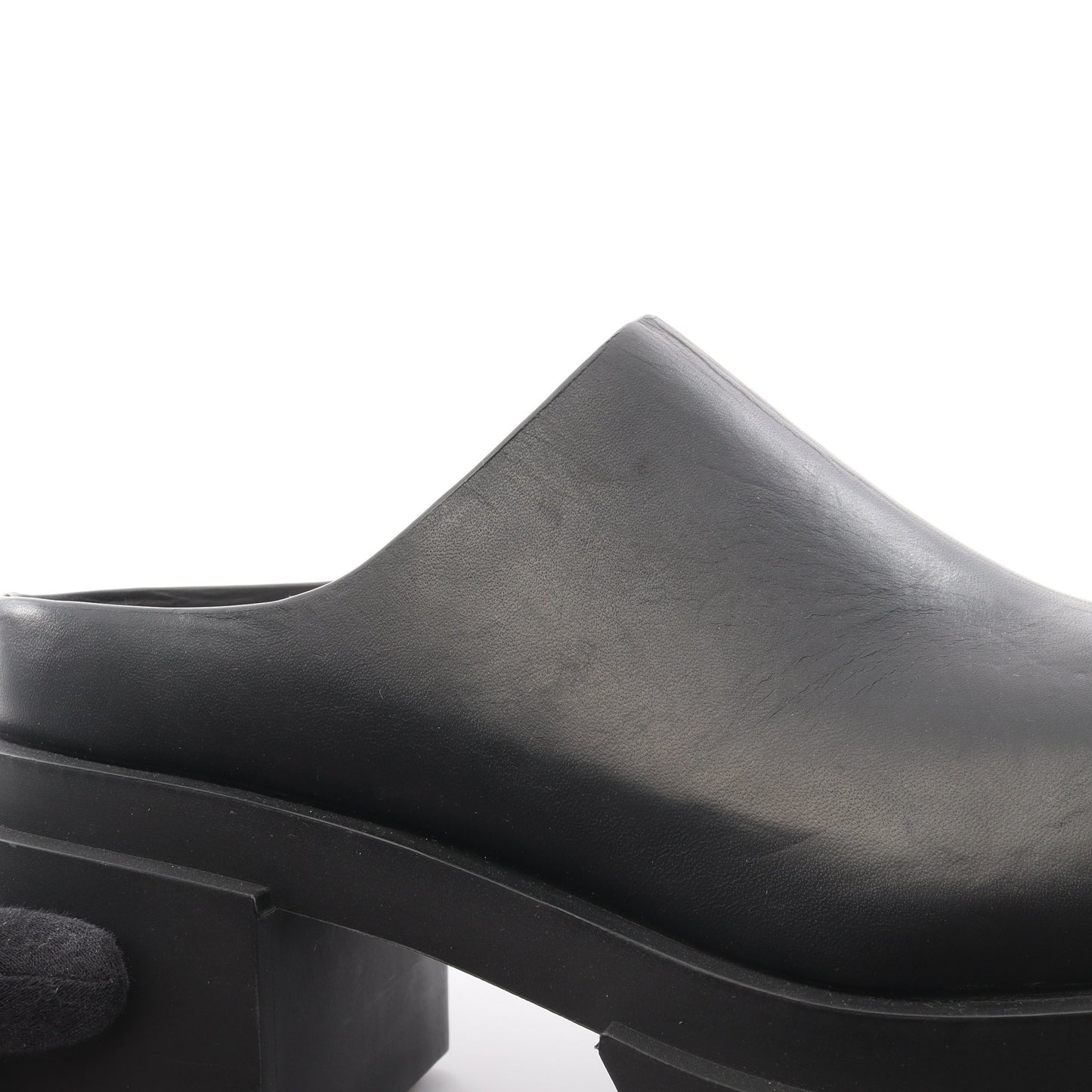 BOGUN SLIDE サボ サンダル レザー ブラック リックオウエンス