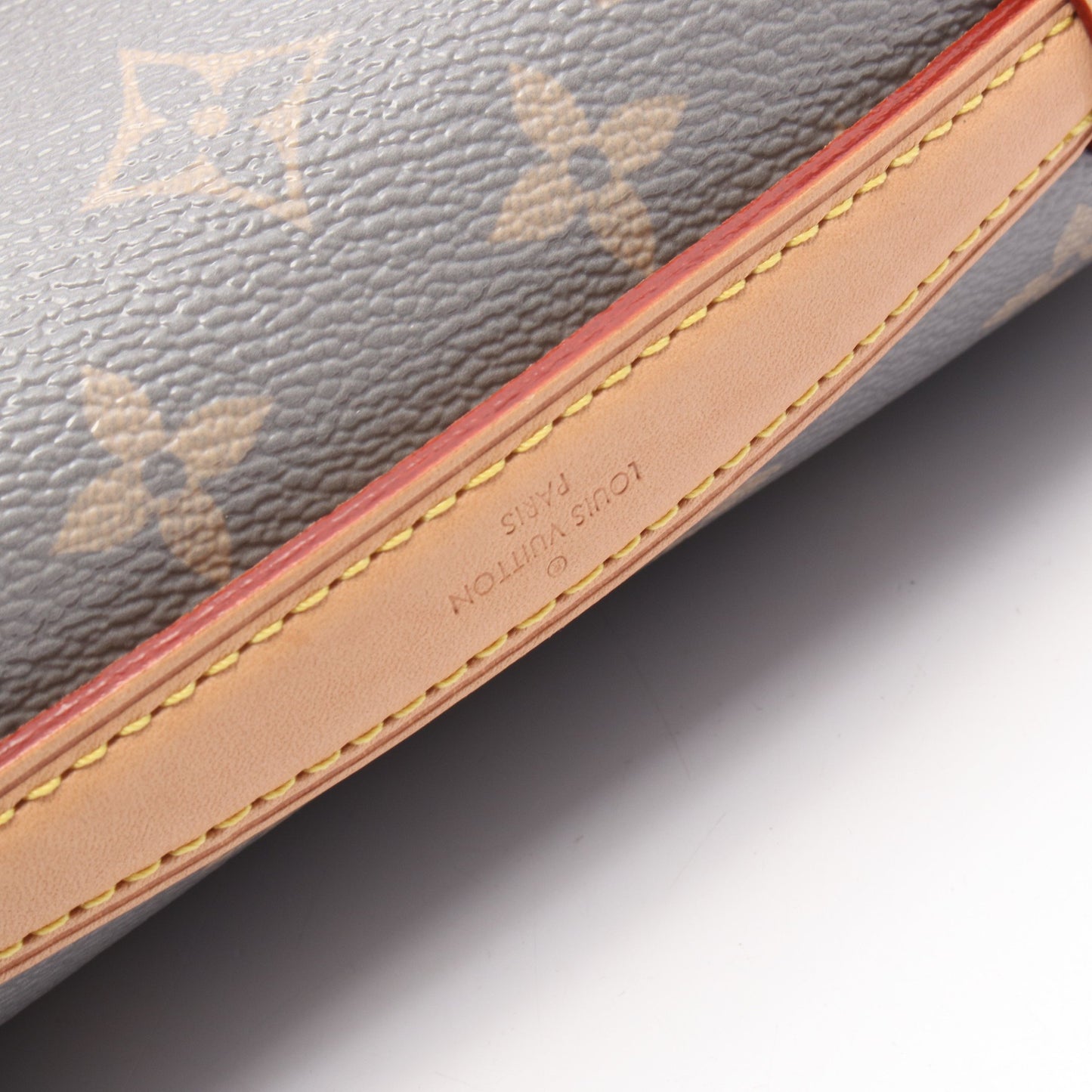 ポシェットメティス EW モノグラム トリアノングレー 2WAY ハンドバッグ レザー グレー ベージュ ルイヴィトン バッグ LOUIS VUITTON