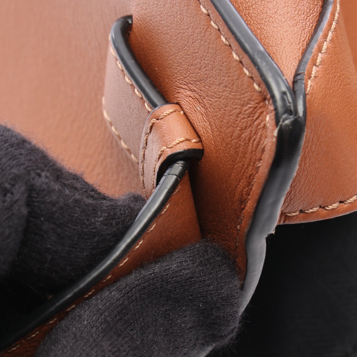 HAMMOCK SMALL ハンモック スモール 2WAY ハンドバッグ レザー ブラウン ロエベ バッグ LOEWE