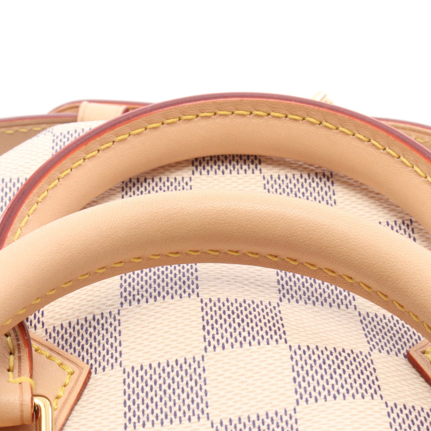 スピーディ バンドリエール25 ダミエアズール 2WAY ハンドバッグ PVC レザー ホワイト ルイヴィトン バッグ LOUIS VUITTON