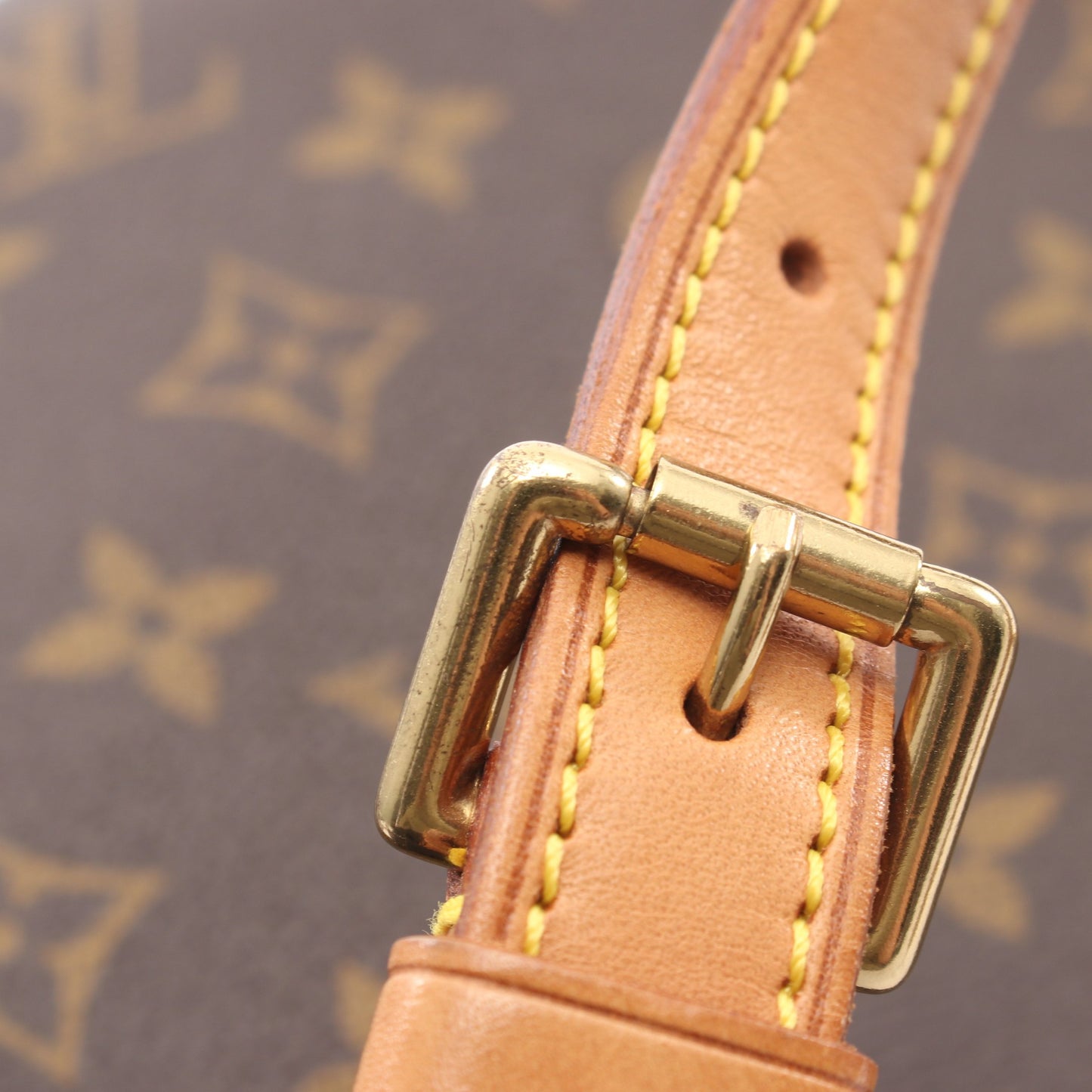 ミュゼットタンゴ ショートストラップ モノグラム ショルダーバッグ PVC レザー ブラウン ルイヴィトン バッグ LOUIS VUITTON