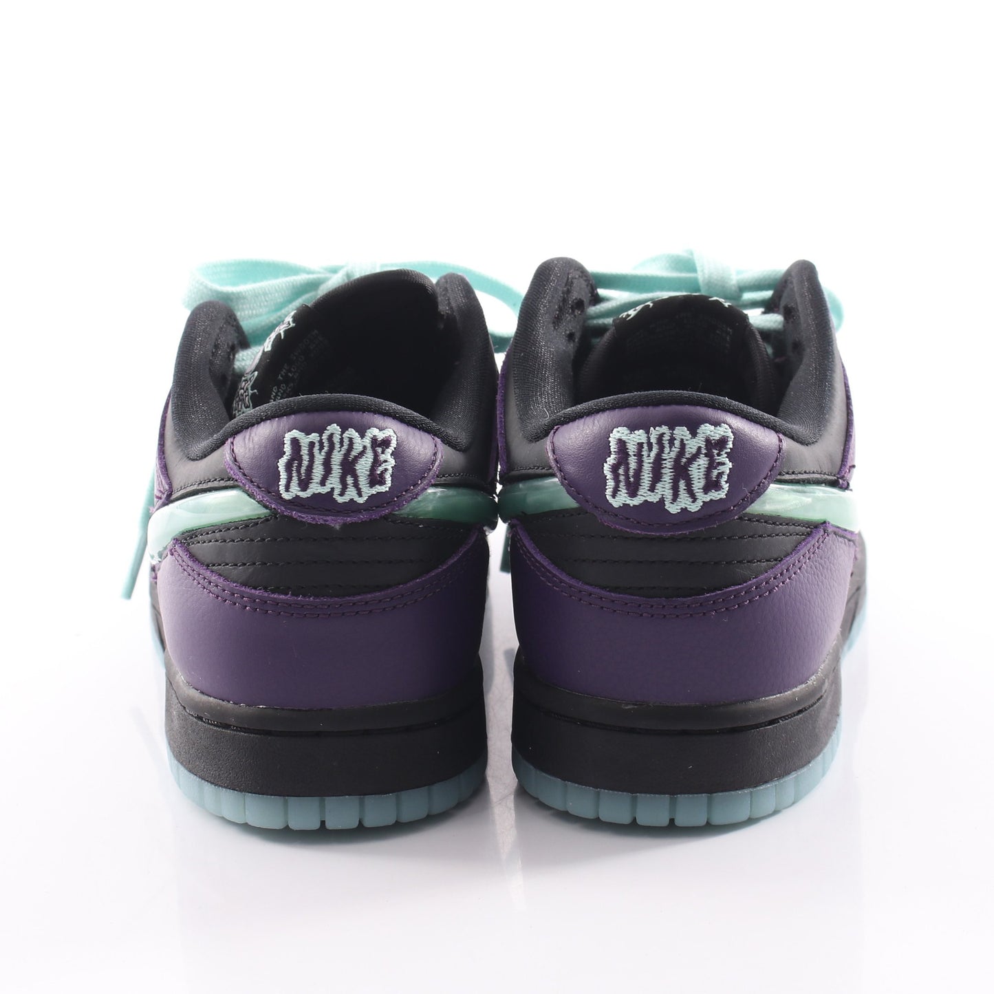 DUNK LOW RETRO LTD HWN スニーカー レザー ブラック パープル ターコイズブルー ナイキ
